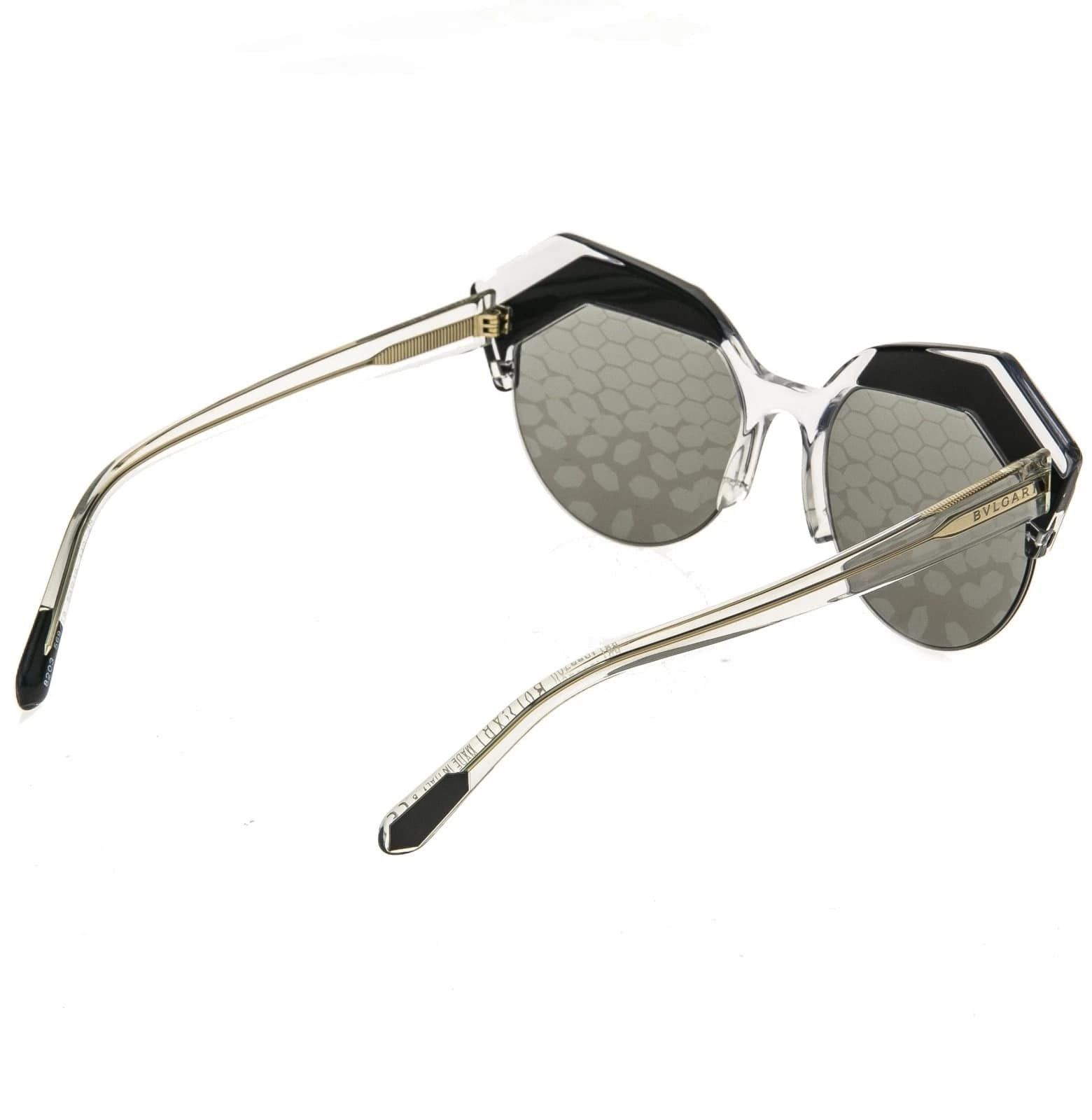 Bvlgari BULGARI BV8203 SERPENTEYES Crystal Black Scales Mirror 8203 Size ONE SIZE - 5 Thumbnail