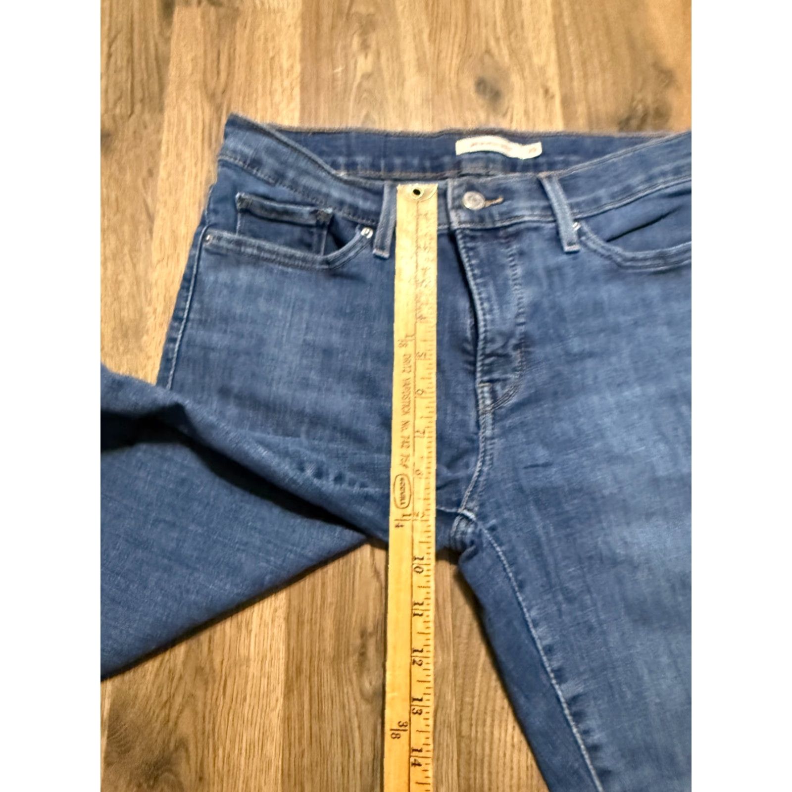Levi's Levi's Jeans Women 29 Blue Denim 311 Shaping Skinny Mid Rise Regular Inseam 28 Five-Pocket Brand: Levi's Size 29" - 7 Thumbnail