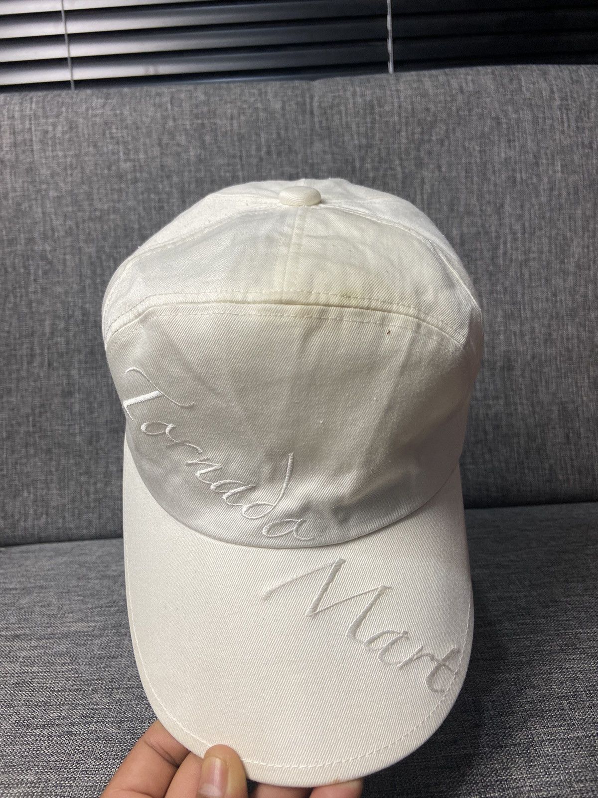 Tornado Mart 💥 Rare 💥 TORNADO MART hat cross scribe Size ONE SIZE - 7 Thumbnail