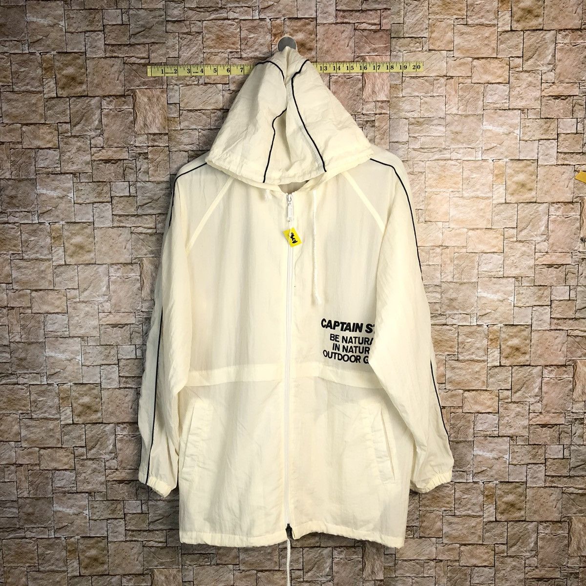 Japanese Brand × Sports Specialties Captain Stag White Hoodie windbreaker outdoor gear #A296 Size US L / EU 52-54 / 3 - 1 Thumbnail