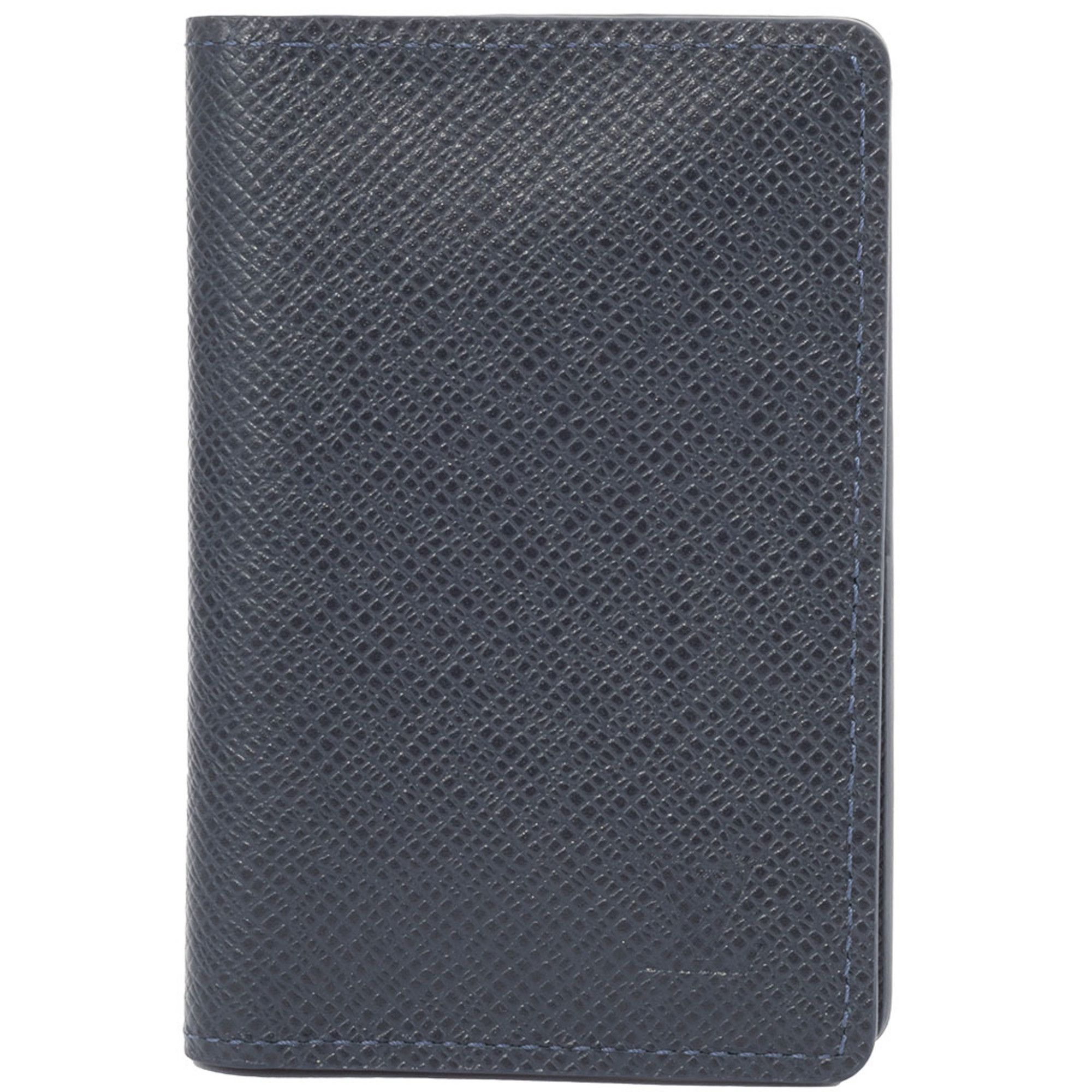 Other Louis Vuitton Card Case Organizer de Poche M30535 Taiga Blue Marine Men's LOUIS VUITTON Size ONE SIZE - 1 Thumbnail