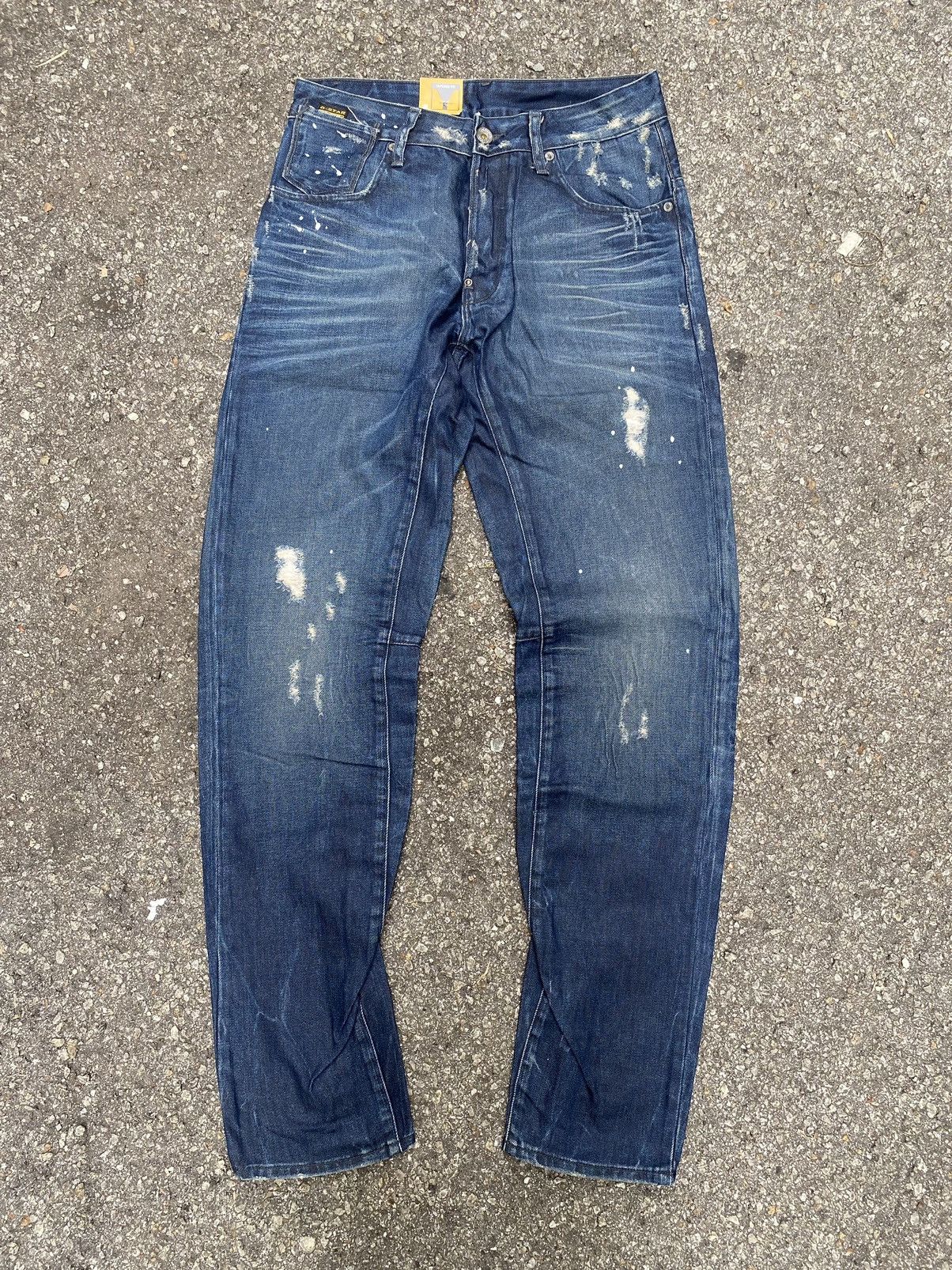 G Star Raw Distressed Denim Pants Jeans