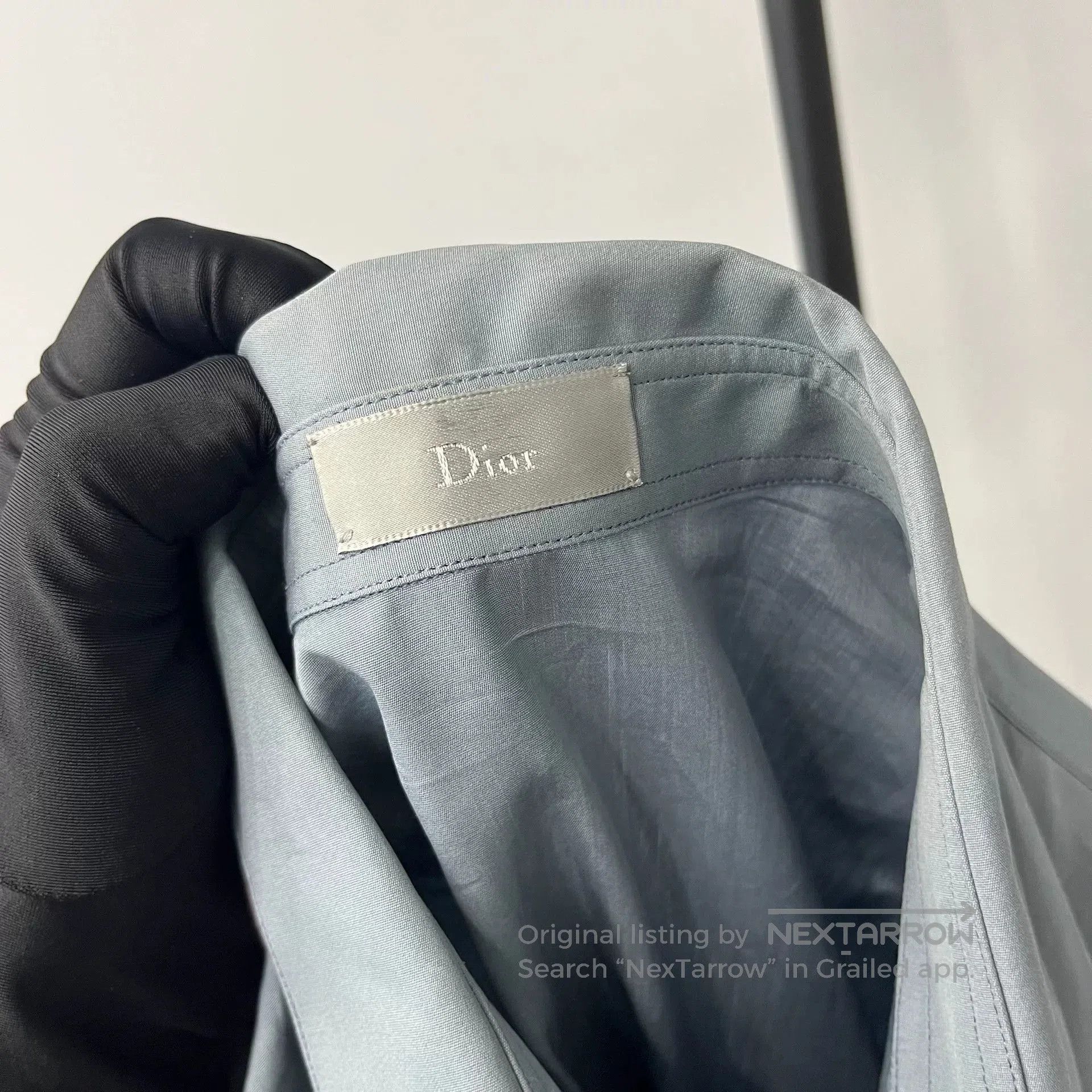 Dior Dior Men's Gray Casual Long Sleeve Shirt. Size US S / EU 44-46 / 1 - 3 Thumbnail