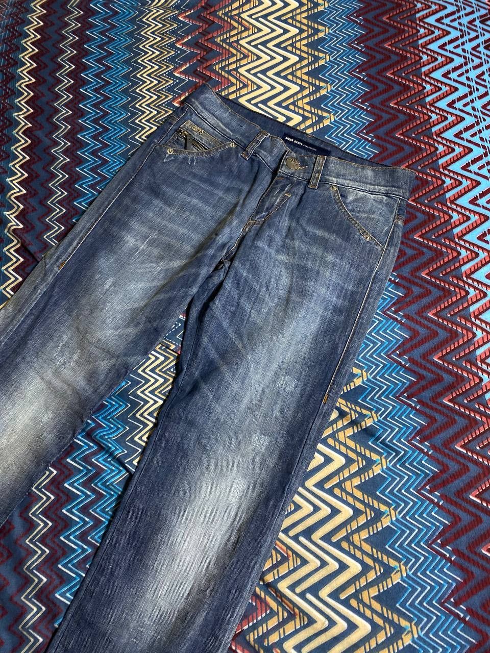 Miss Sixty × Vintage Vintage Miss Sixty Light Wash Jeans Size 25" / US 0 / IT 36 - 17 Thumbnail