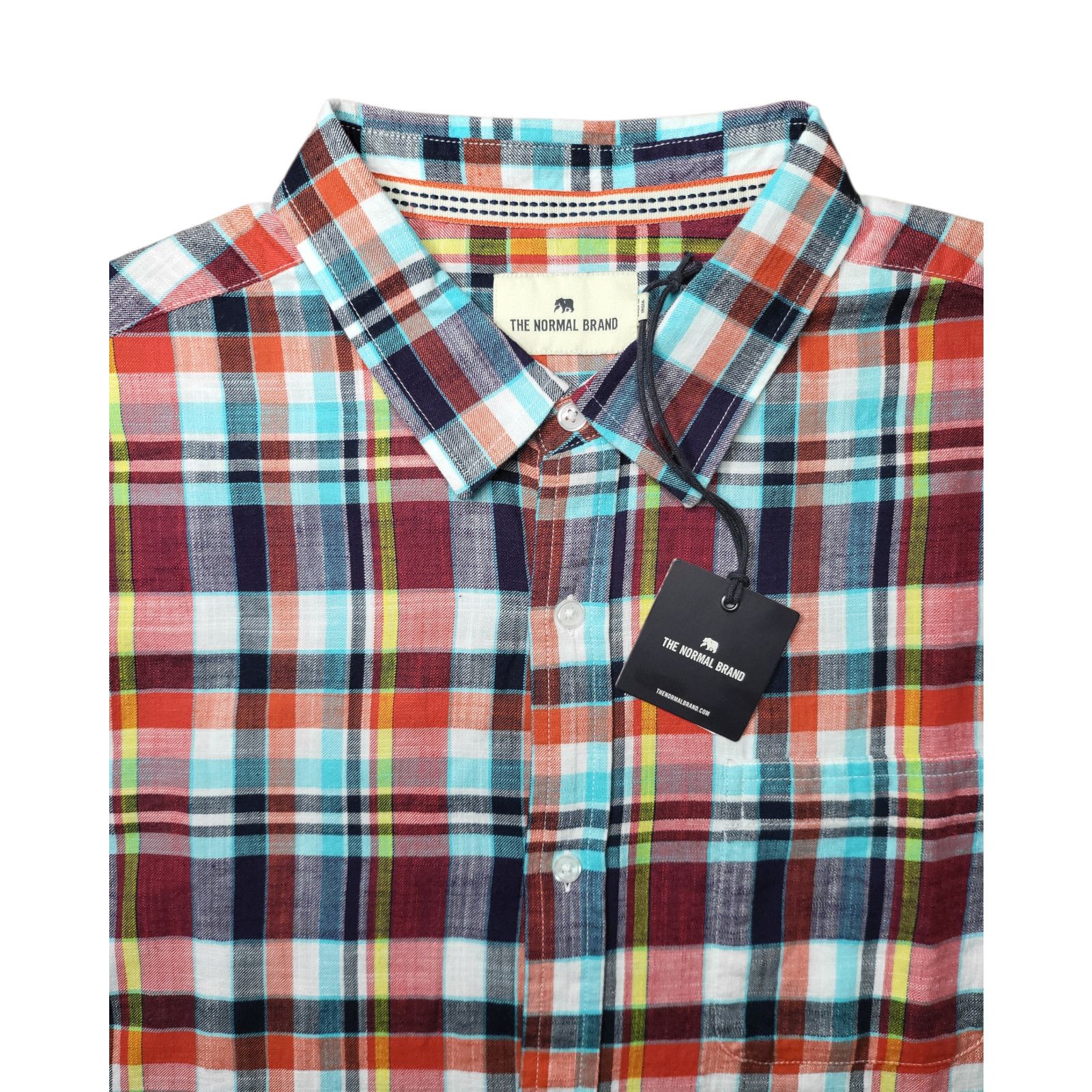 Other NWT The Normal Brand Men's Jasper Vintage Red Multi XL $78 Size US XL / EU 56 / 4 - 2 Thumbnail