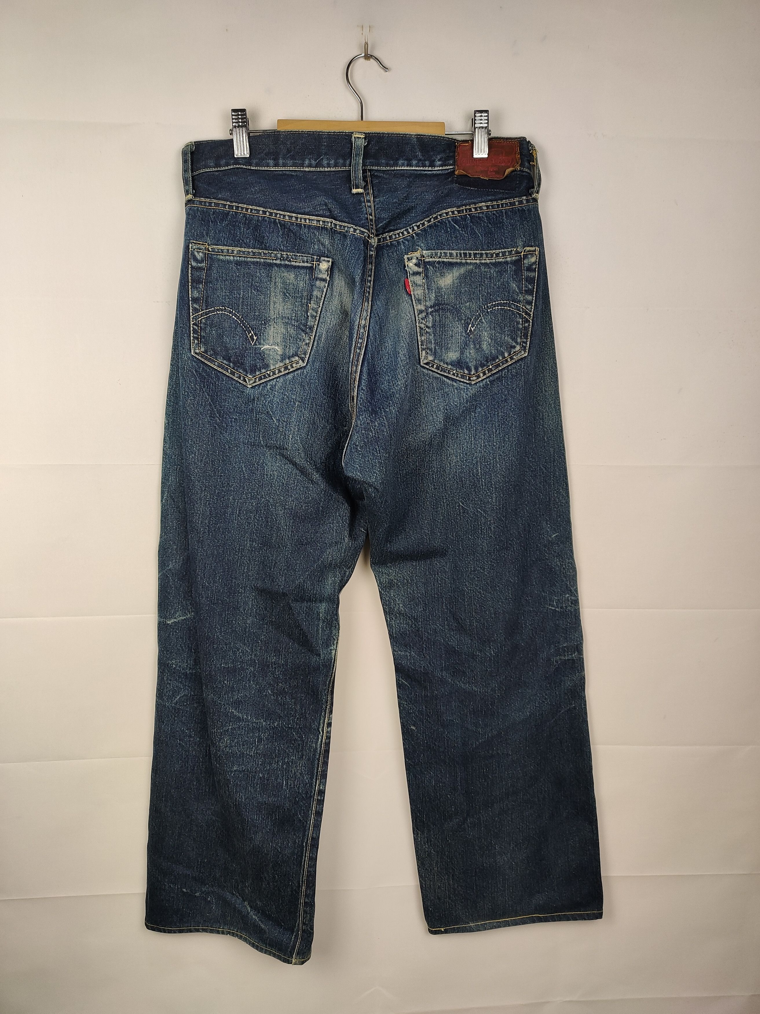 The Silver Stone Vintage 90s Silverstone Selvedge Denim Pant Size US 31 - 6 Thumbnail