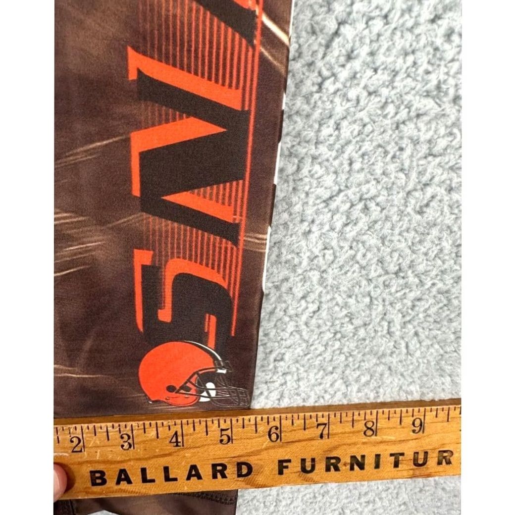 NFL NFL Cleveland Browns Leggings Pants Womens XL Tie Dye Brown Red Sleepwear Ladies Leggings Size 40" / US 18 - 7 Thumbnail