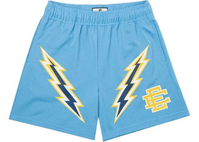 Eric Emanuel Eric Emanuel Carolina Warriors Bolt Shorts Size US 30 / EU 46 - 1 Thumbnail