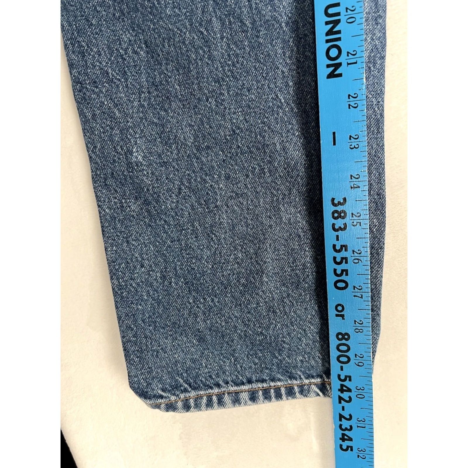 Levi's VINTAGE Levi's 540 Jeans Blue Denim 34x30 Medium Wash Relaxed Straight Men Size US 34 / EU 50 - 7 Thumbnail