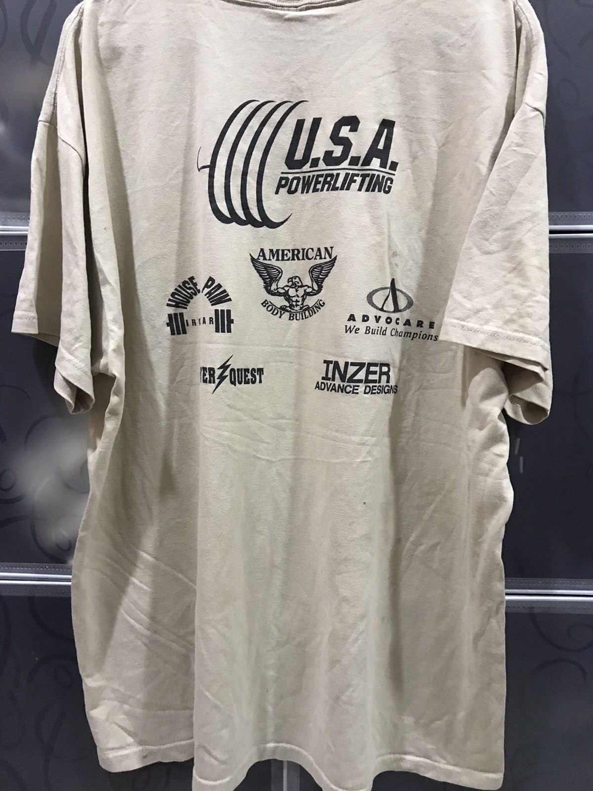 Fruit Of The Loom × Vintage Vintage U.S Army Power Lifting Size US XL / EU 56 / 4 - 4 Thumbnail