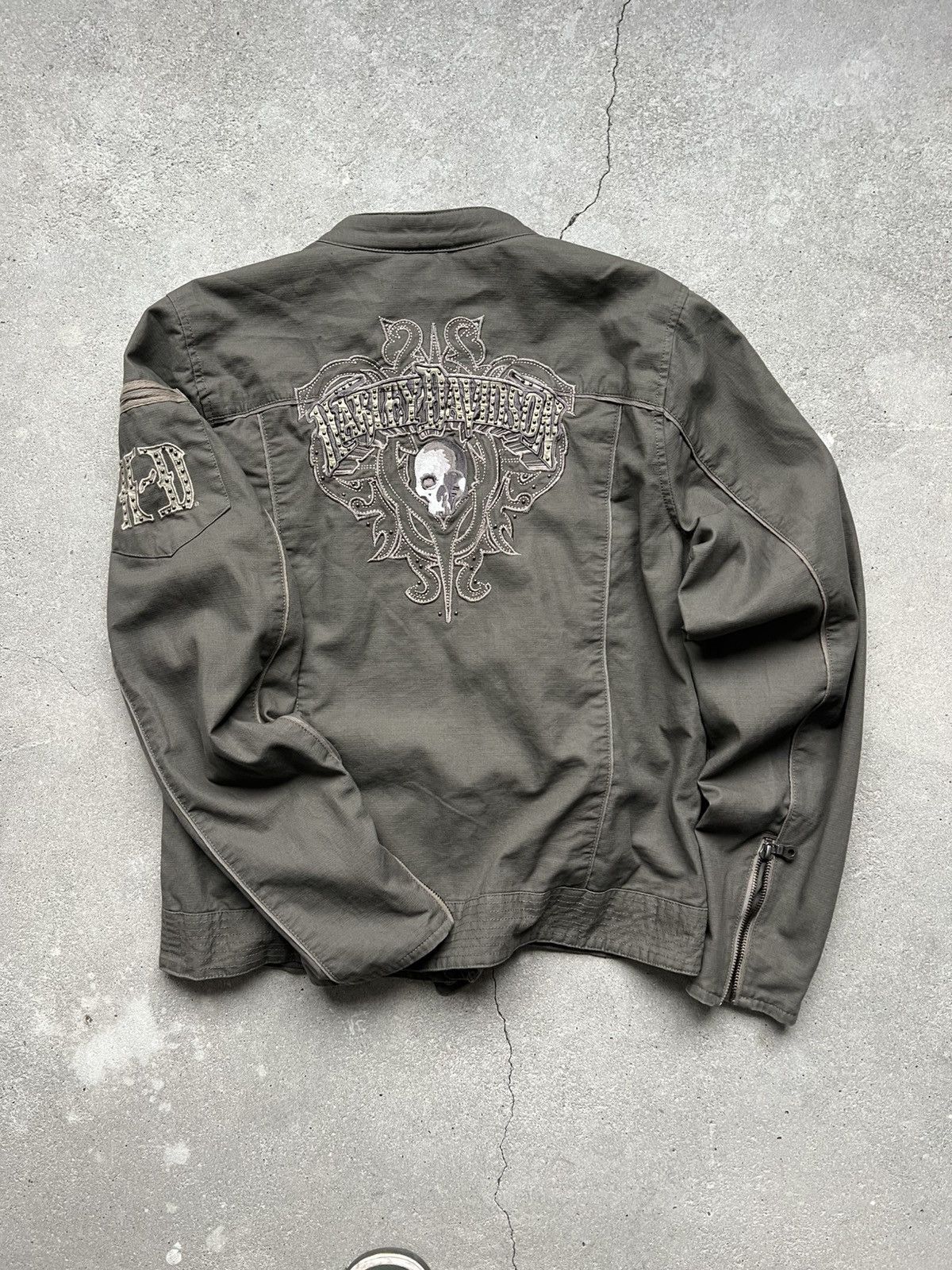 Harley Davidson × Vintage Vintage Harley Davidson jacket biker Size US M / EU 48-50 / 2 - 2 Thumbnail