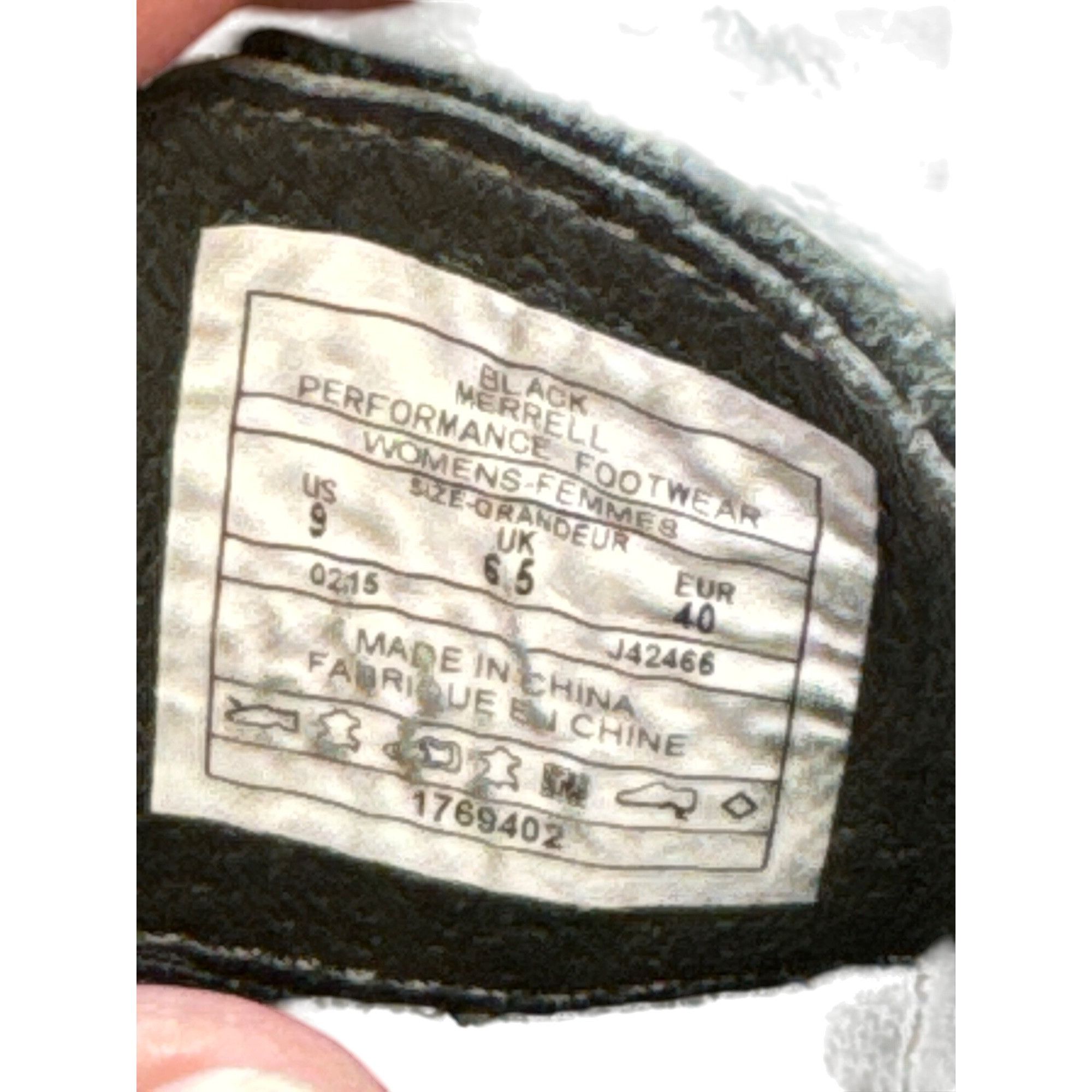 Merrell Merrell womens black leather mule clogs shoes 9 SKU 63830 Size US 9 / IT 39 - 11 Thumbnail