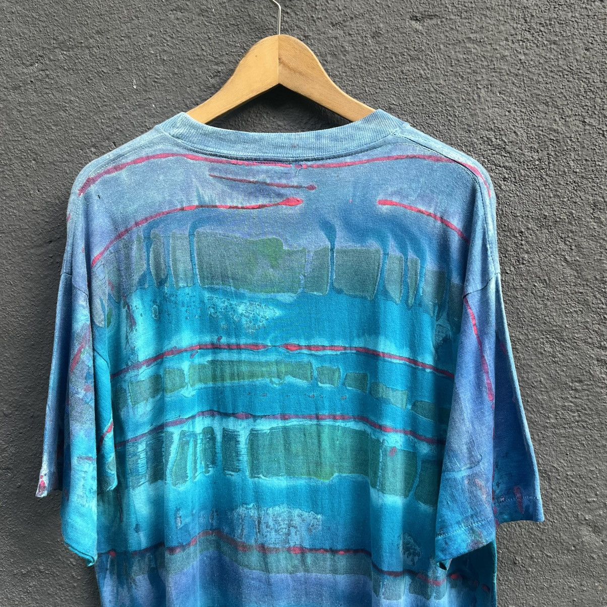 Sun Surf Thrashed Faded Vintage 90s Local Motion Surfing Brand Tee Size US XL / EU 56 / 4 - 4 Thumbnail