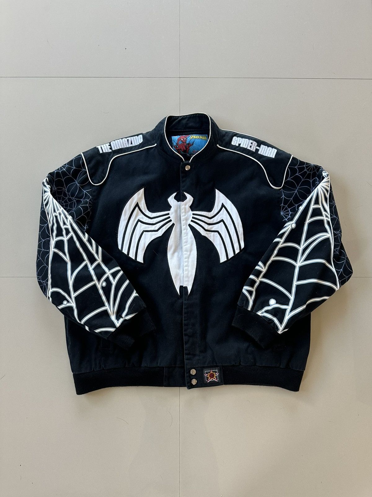 JH Design Vintage JH Design The Amazing Spider-Man Jacket Size 2XL Size US XL / EU 56 / 4 - 1 Thumbnail