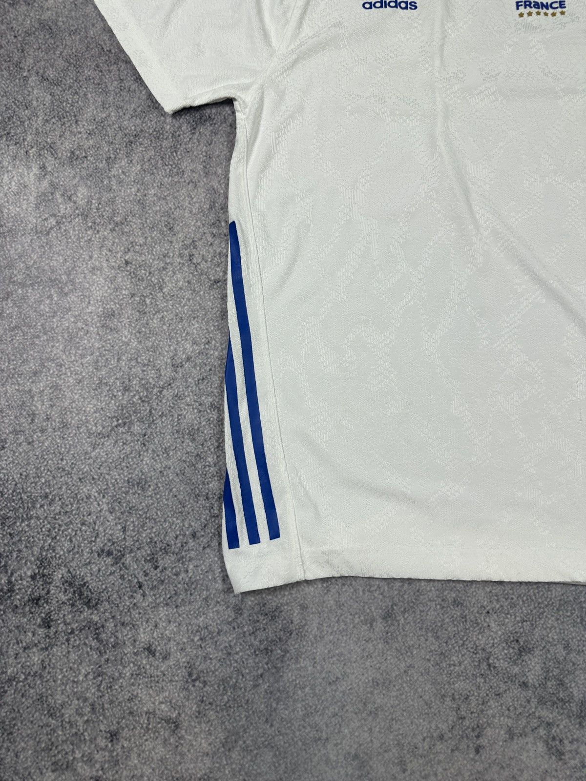 Adidas Vintage Adidas France Soccer Jersey Blokecore Style Xs Rare Size US XS / EU 42 / 0 - 2 Thumbnail