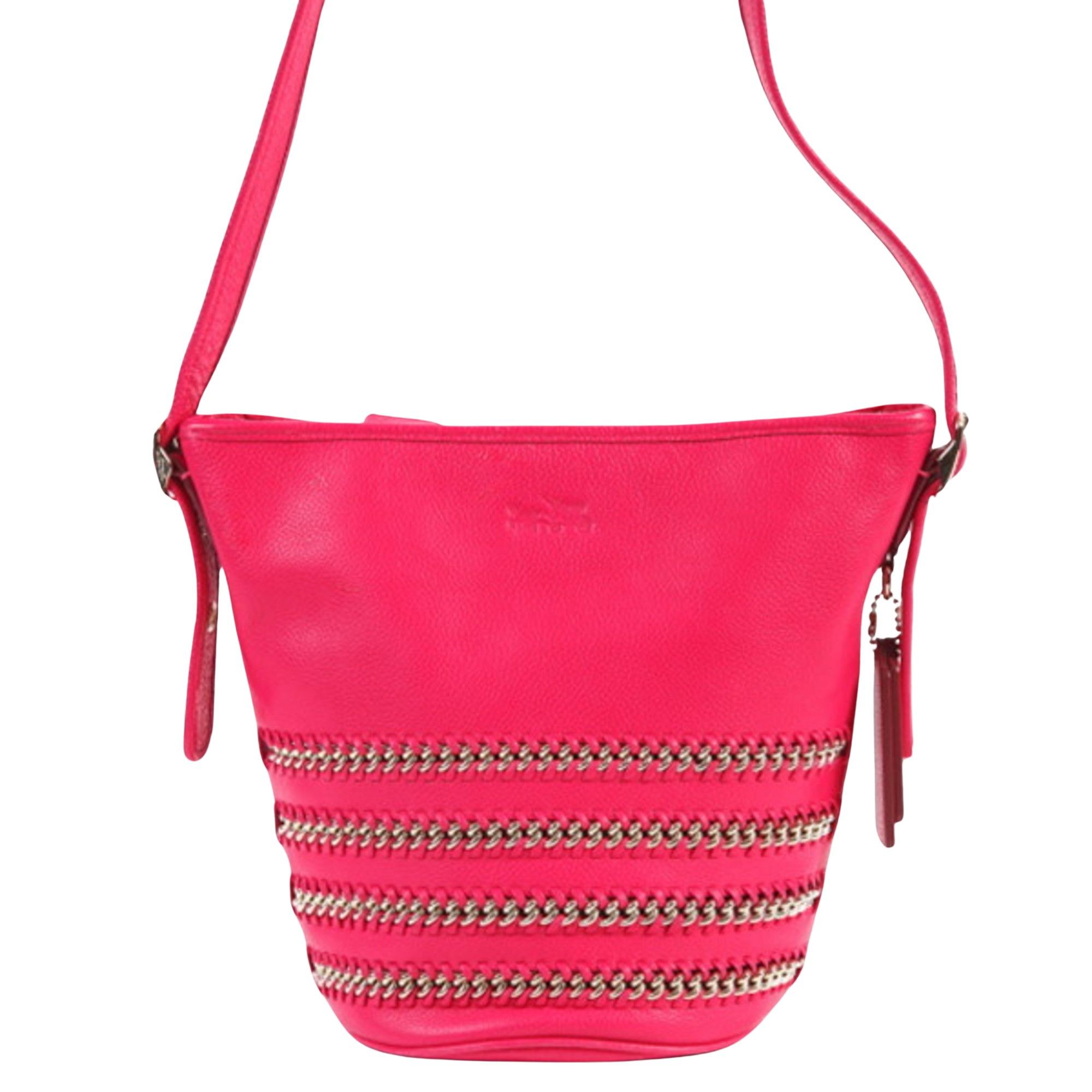 image of Coach Duffle Shoulder in Pink, Women's