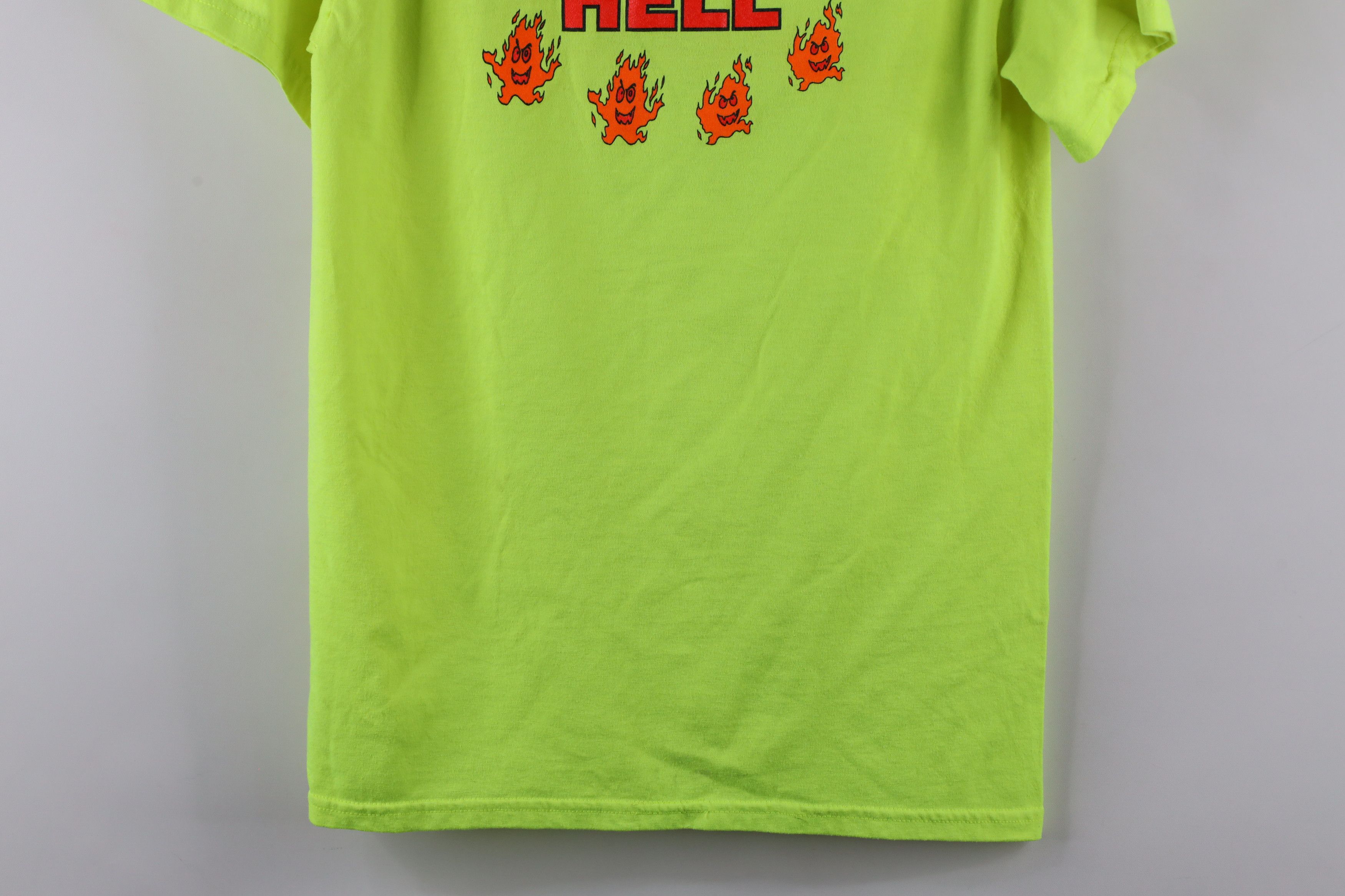 Vintage Vintage Race Run Thru Hell Michigan Short Sleeve T-Shirt Size US S / EU 44-46 / 1 - 12 Thumbnail