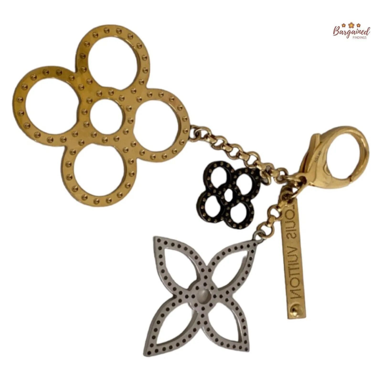 Louis Vuitton LOUIS VUITTON Goldtone Tapage Key Holder And Bag Charm Size ONE SIZE - 4 Thumbnail