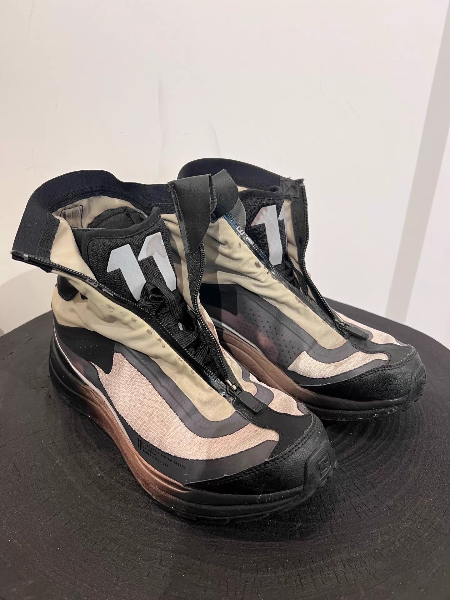 Boris Bidjan Saberi 11 BBS x Salomon Bamba 2 High GTX dyed gradient 42 Size US 9 / EU 42 - 2 Thumbnail
