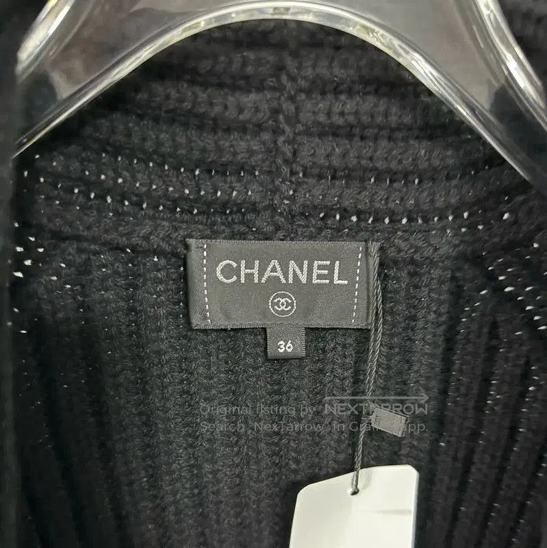 Chanel Chanel Black Cashmere Women's Cardigan . Size S / US 4 / IT 40 - 4 Thumbnail
