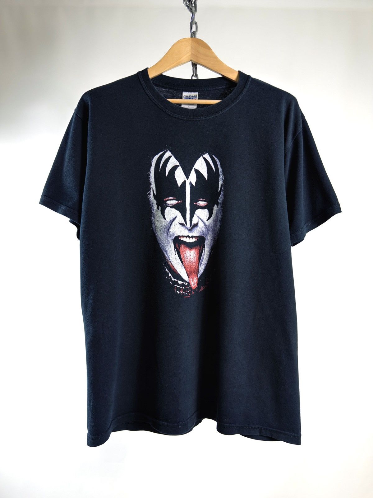 KISS 00s Vintage KISS 2002 Rock Band Tee T-Shirt Size US L / EU 52-54 / 3 - 1 Thumbnail