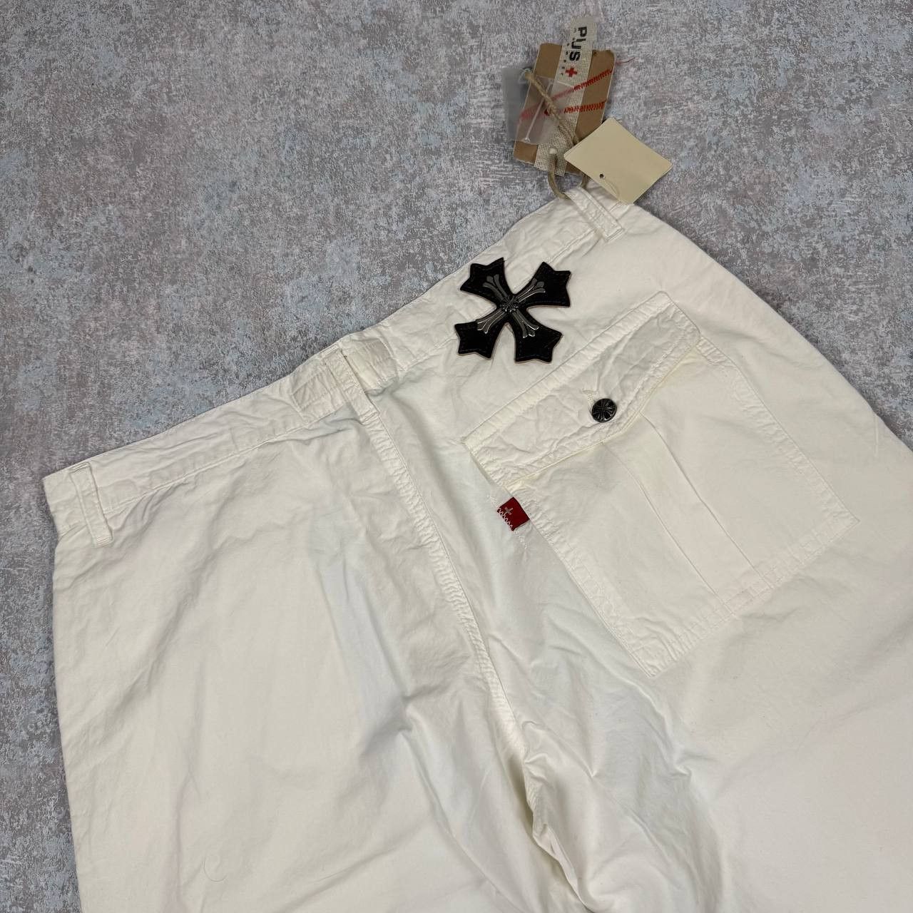 Other Plus Olis Chrome Hearts Style Cargo Pants Size US 33 - 2 Thumbnail