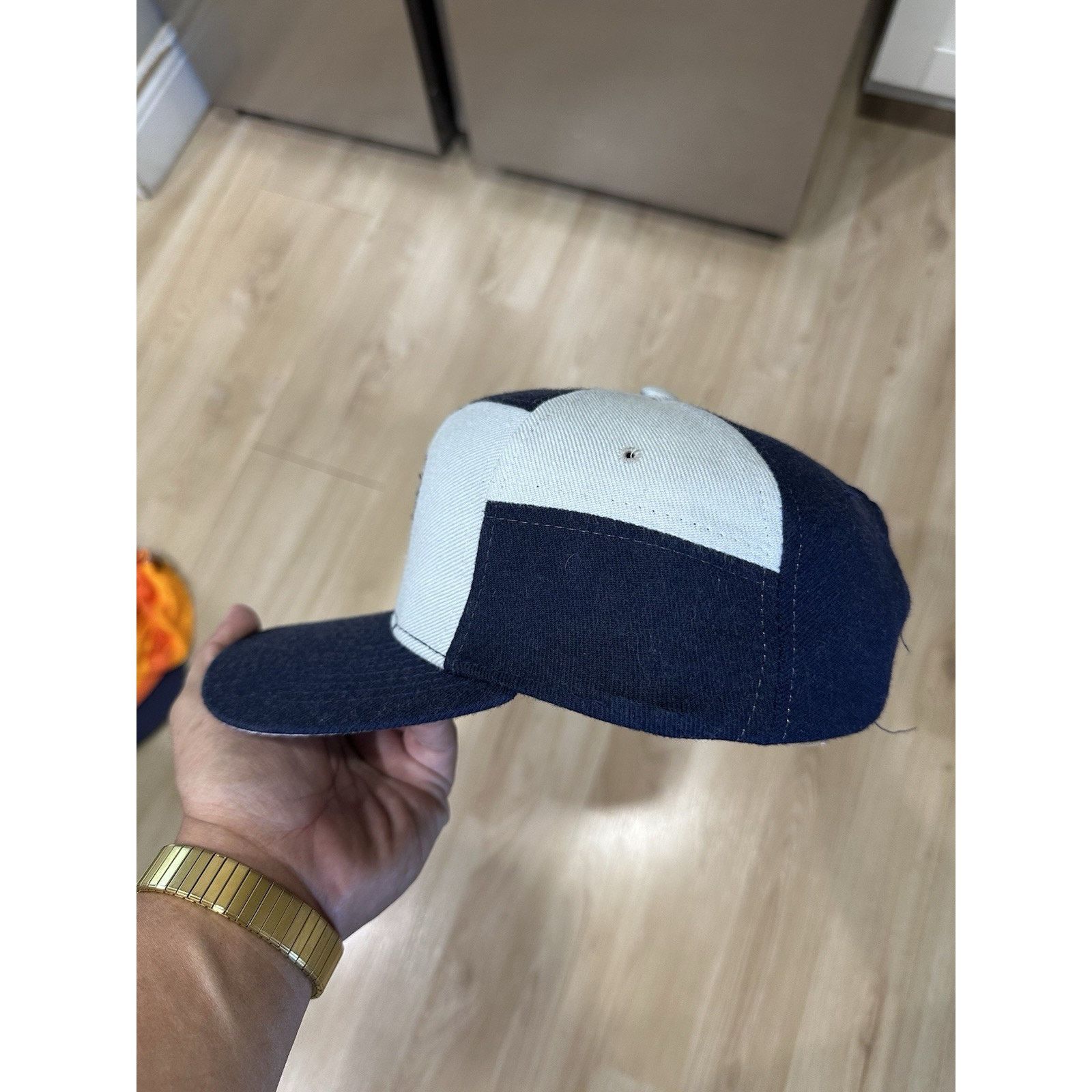 Top Of The World Vintage Georgetown Hoyas Patchwork by TOW Snapback Hat Size ONE SIZE - 3 Thumbnail