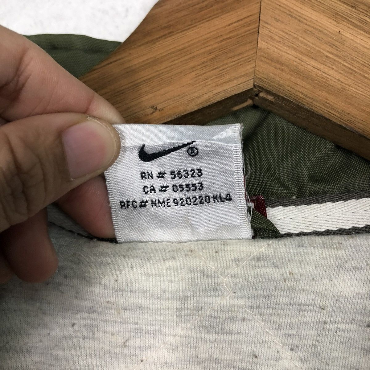 Nike 🔥VINTAGE HALF ZIPPER ANORAK JACKET NIKE BIG SWOOSH Size US M / EU 48-50 / 2 - 19 Thumbnail