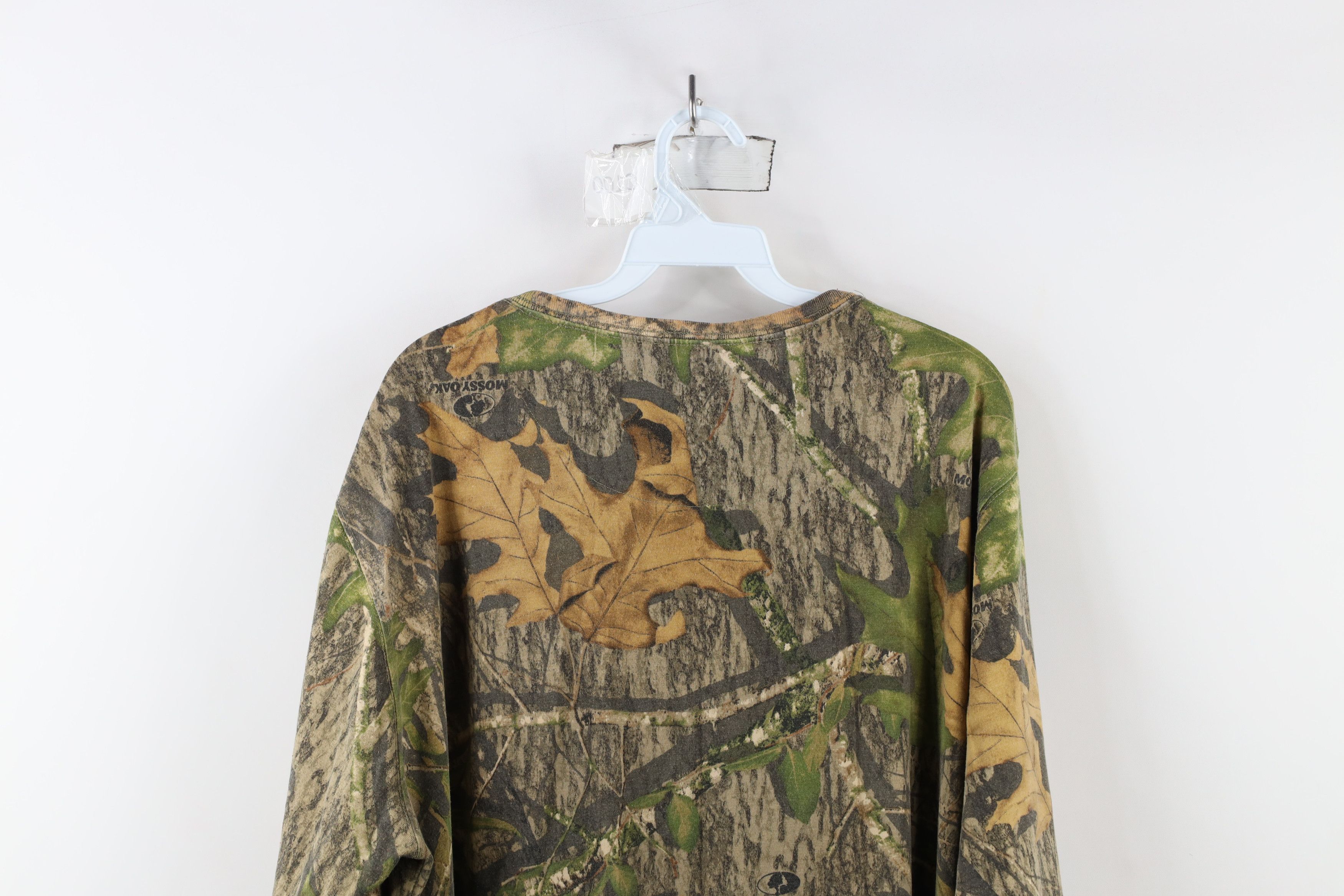 Vintage Vintage Y2K Streetwear Camouflage Long Sleeve T-Shirt Size US XXL / EU 58 / 5 - 9 Thumbnail