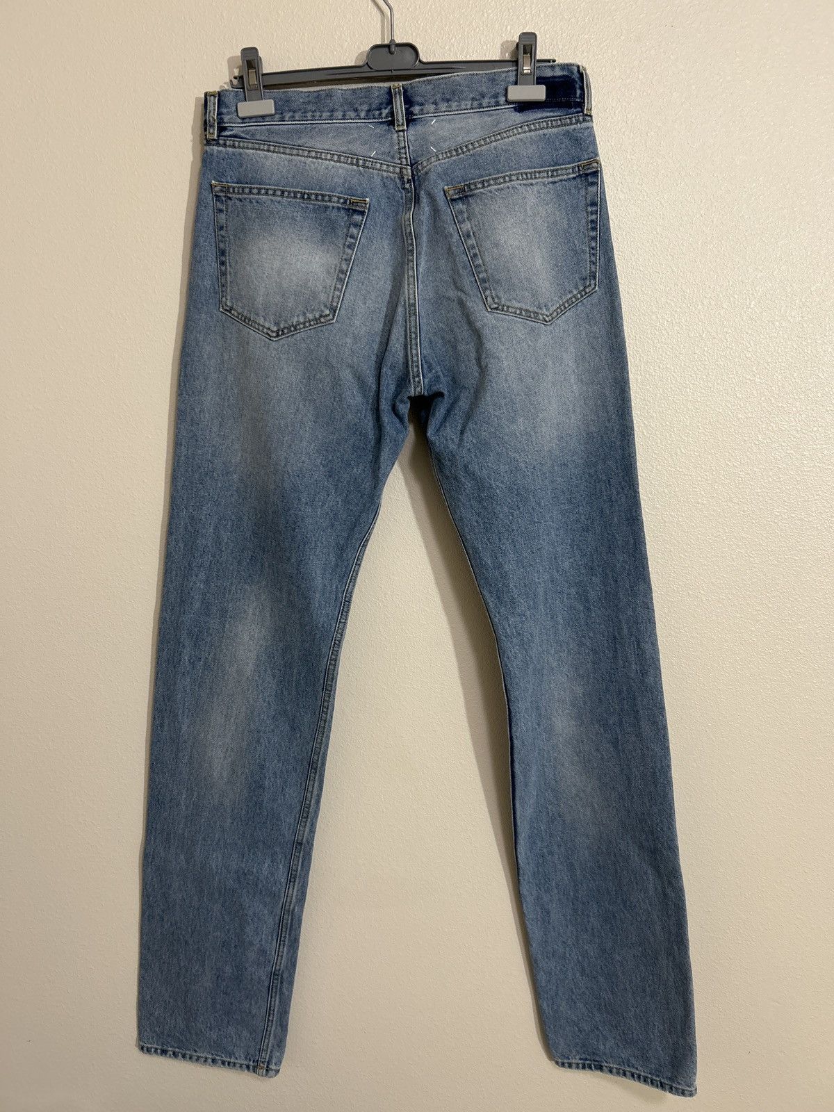 Maison Margiela Maison Margiela Straight Leg Washed Jeans Size US 34 / EU 50 - 2 Thumbnail