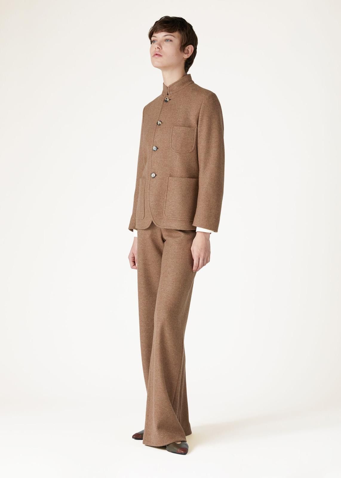 Loro Piana o1srvl11e0125 FAN3498 Robin Novalis Pant in Brown Size 26" / US 2 / IT 38 - 6 Thumbnail