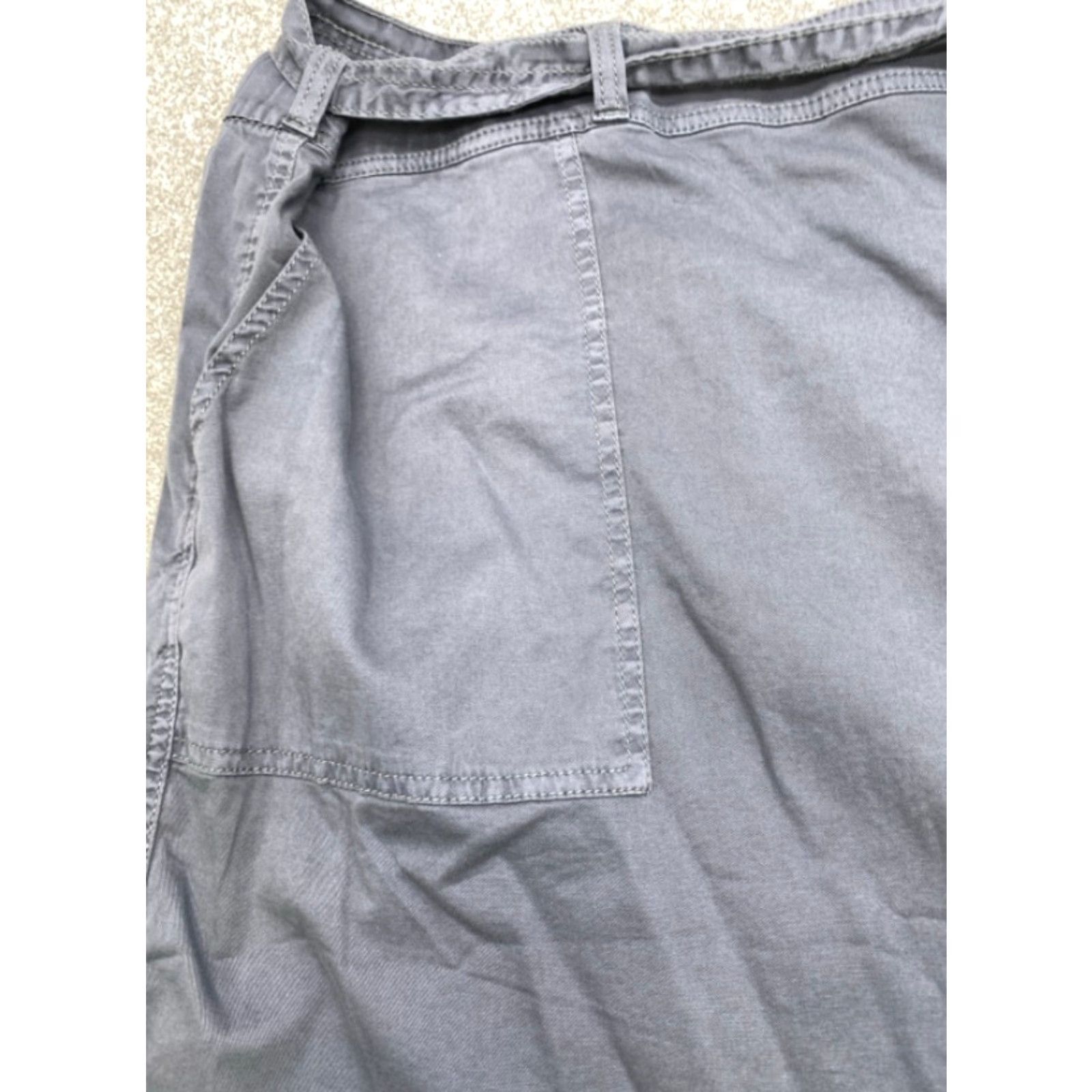 Vintage VINTAGE Sonoma Shorts Womens 5X Gray 52x5 Drawstring Belt NEW 5138 Size 38" / US 16 / IT 52 - 2 Thumbnail