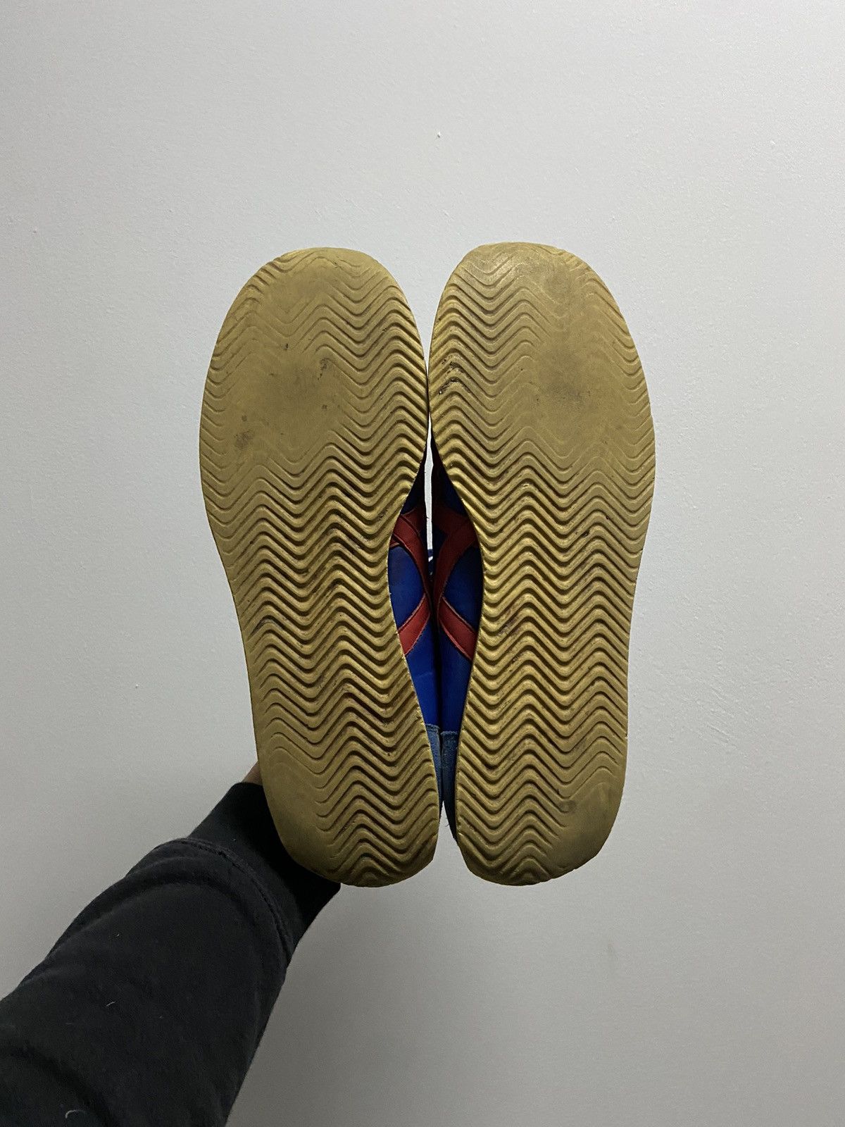 Asics × Vintage Asics Onitsuka Tiger Vintage Sneakers Low Top stripe Size US 12.5 / EU 45-46 - 8 Thumbnail