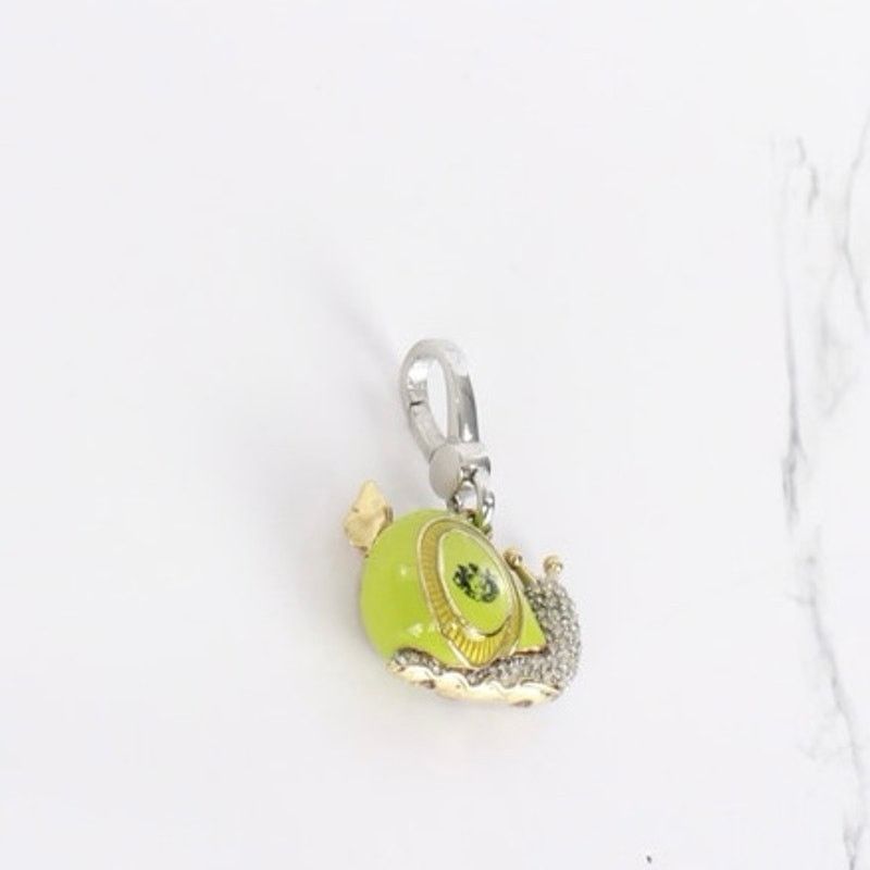 Juicy Couture Juicy Couture Snail Charm w/Green Shell Pink Butterfly Size ONE SIZE - 6 Thumbnail