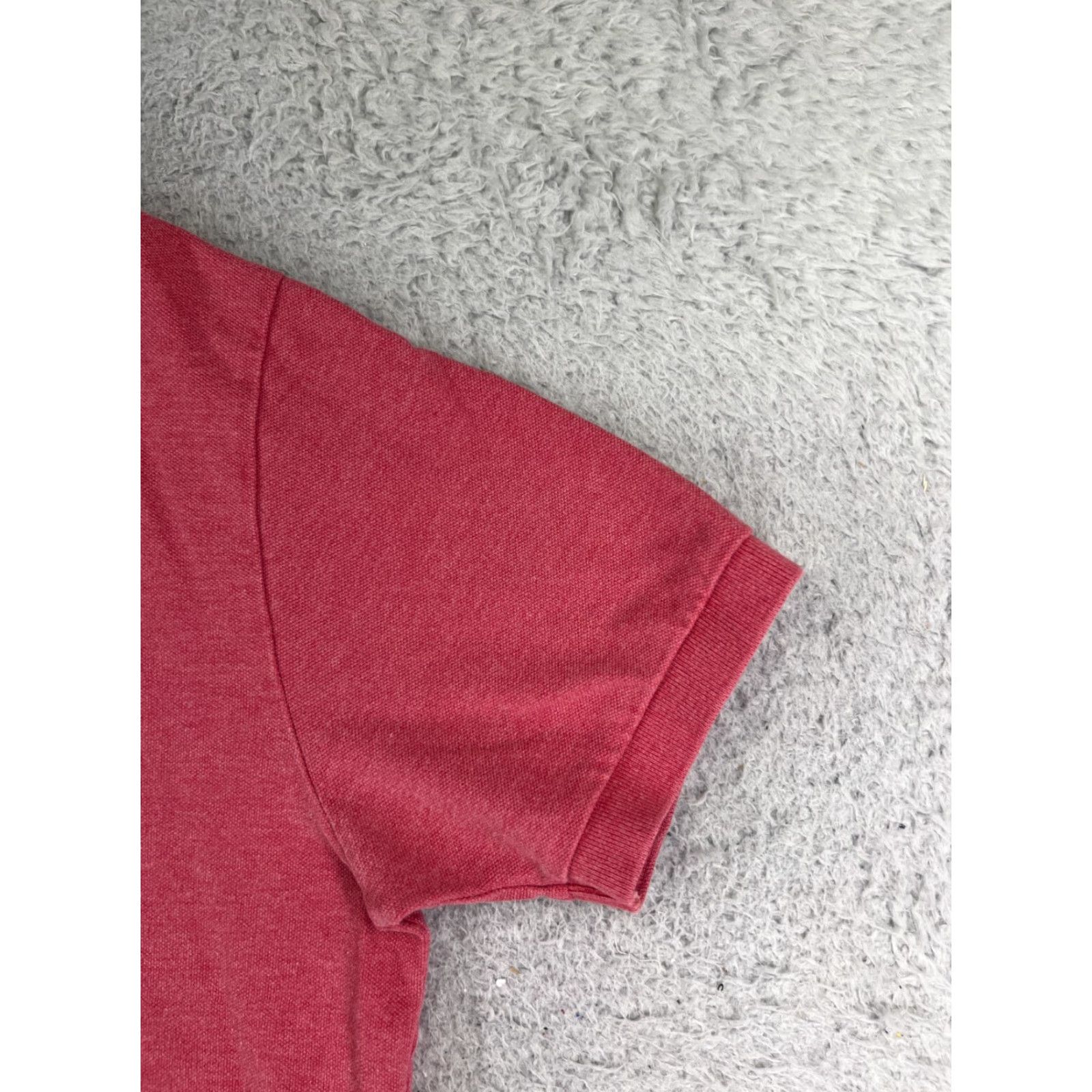 Ralph Lauren VINTAGE Ralph Lauren Polo Shirt Men Adult Large Red 100% Cotton Knit Golf Polo Shirt, Classic, Designer, Logo, Embroidered Size US L / EU 52-54 / 3 - 2 Thumbnail