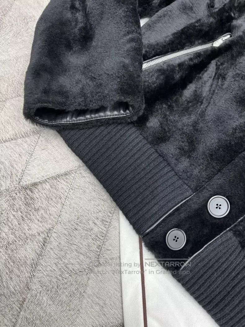 Hermes Hermes Velvet Touch Fur Jacket 50 Size Ultra-Fine Sheepski Size US M / EU 48-50 / 2 - 4 Thumbnail