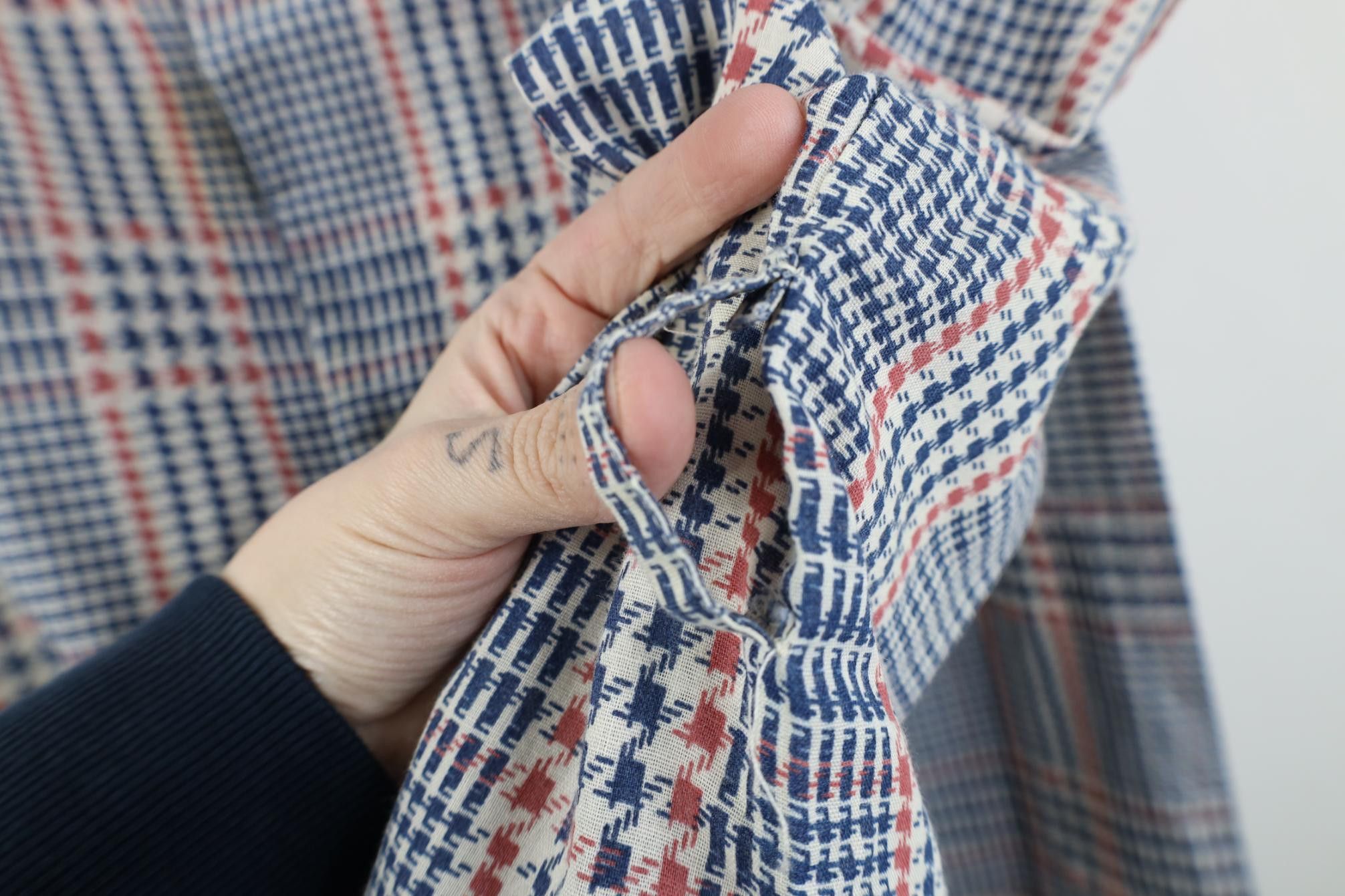 Vintage Vintage 70s Streetwear Plaid Lab Coat Button Jacket USA Size US XL / EU 56 / 4 - 8 Thumbnail