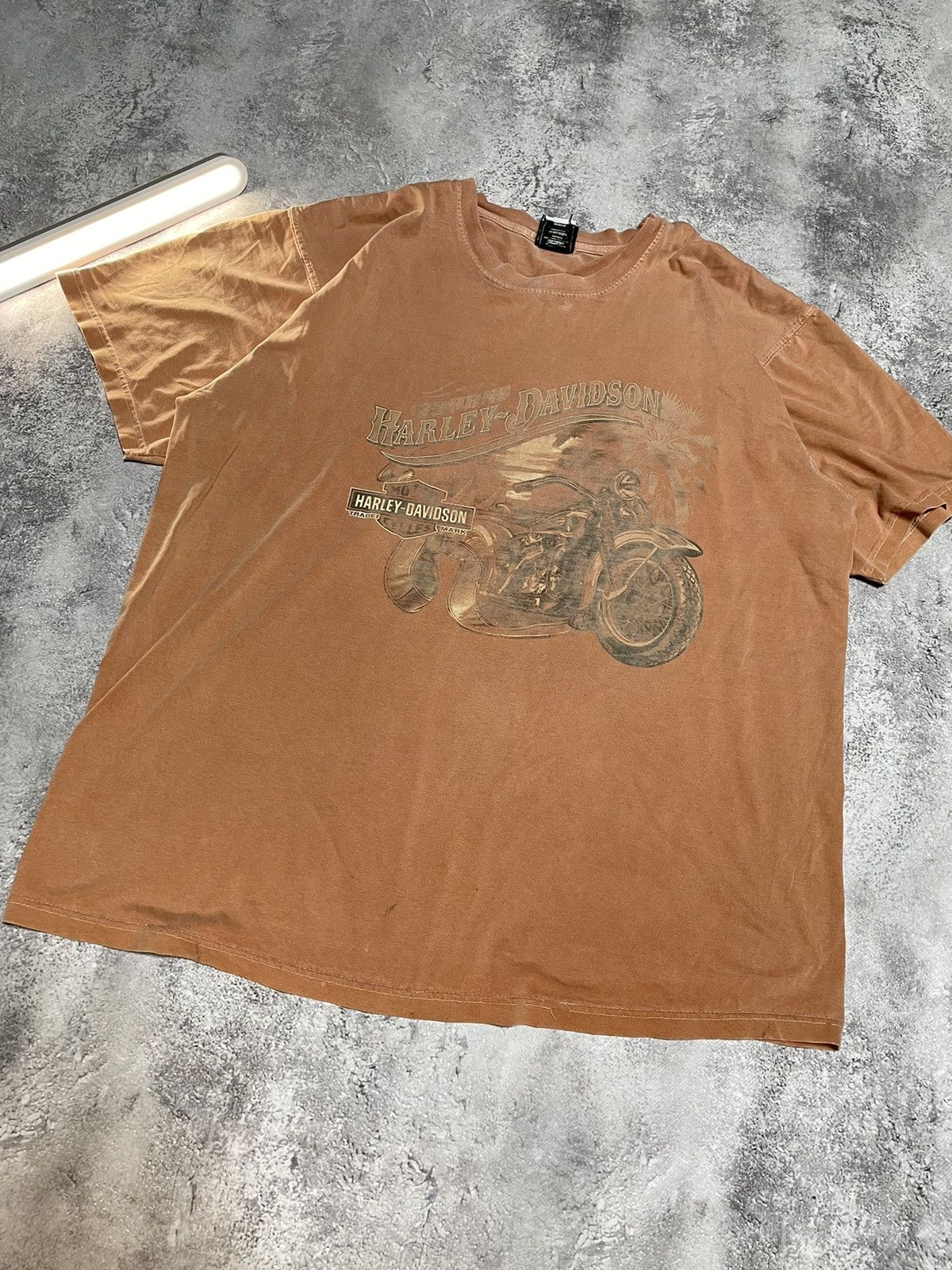 Harley Davidson Vtg Y2K 2000 HD Orlando FL Dbl-Sided Biker Grphc Tee Size US XXL / EU 58 / 5 - 13 Thumbnail