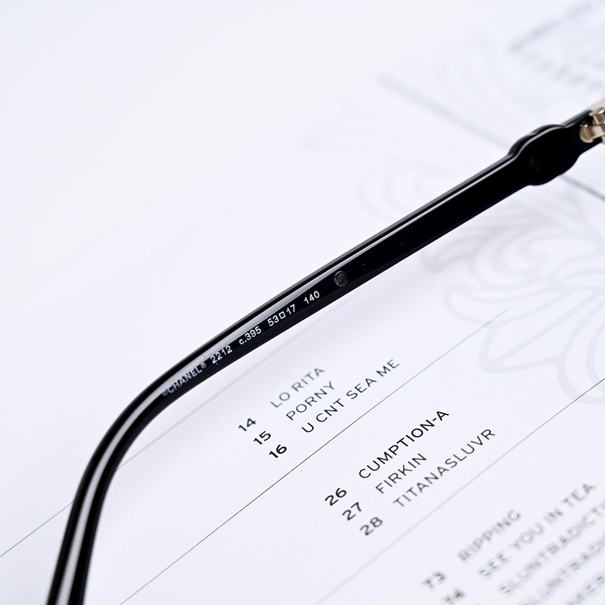 Chanel CHANEL 0CH2212 GLASSES Size ONE SIZE - 8 Thumbnail
