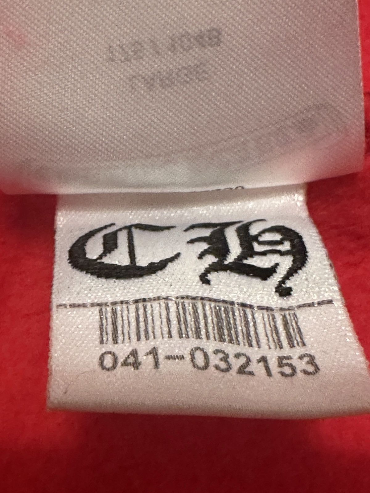 Chrome Hearts Chrome Hearts Red Scroll Hoodie Size US L / EU 52-54 / 3 - 15 Thumbnail