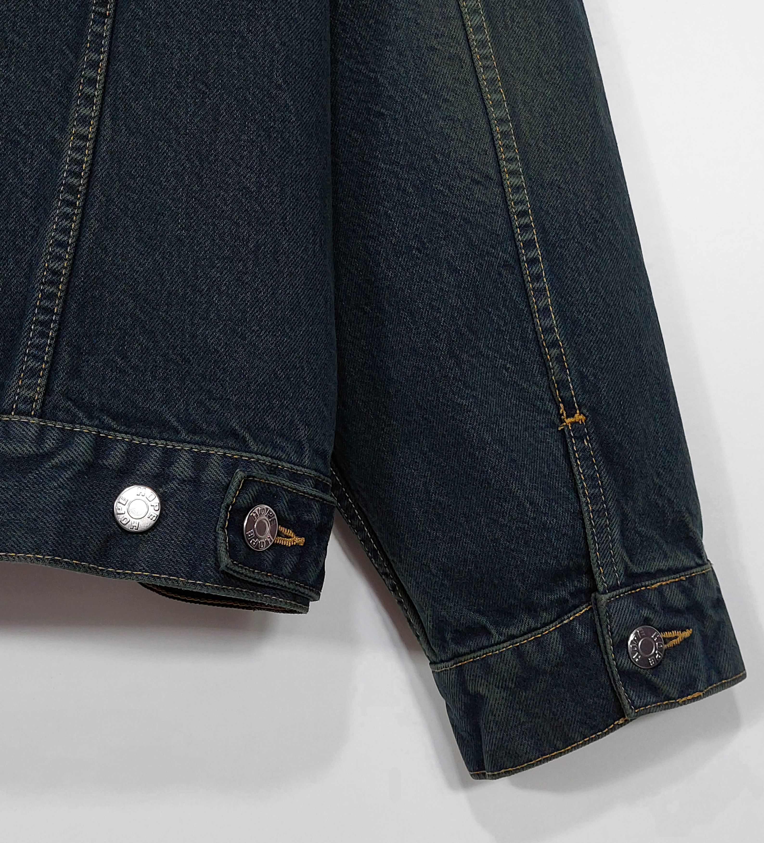 Hope boxy denim jacket - green tint M Size US M / EU 48-50 / 2 - 6 Thumbnail