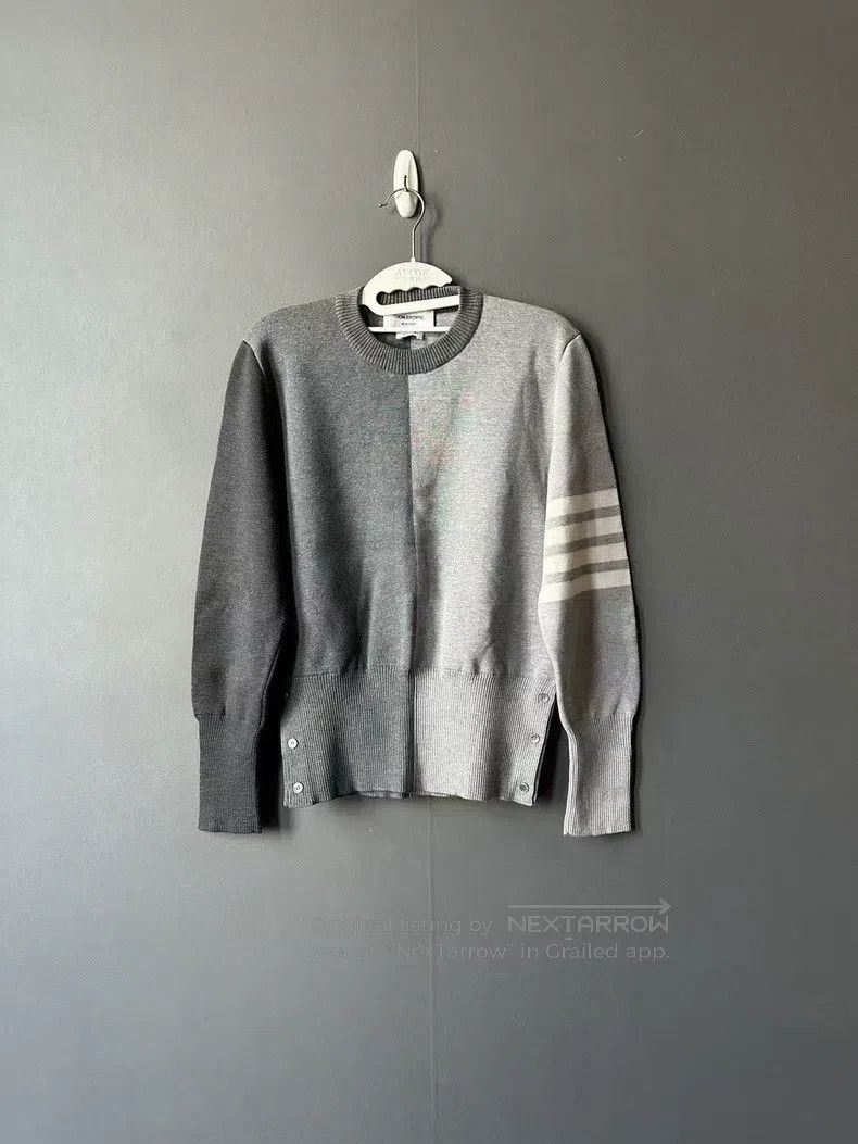 Thom Browne Thom Browne Color-Blocked Sweater Size US S / EU 44-46 / 1 - 1 Thumbnail