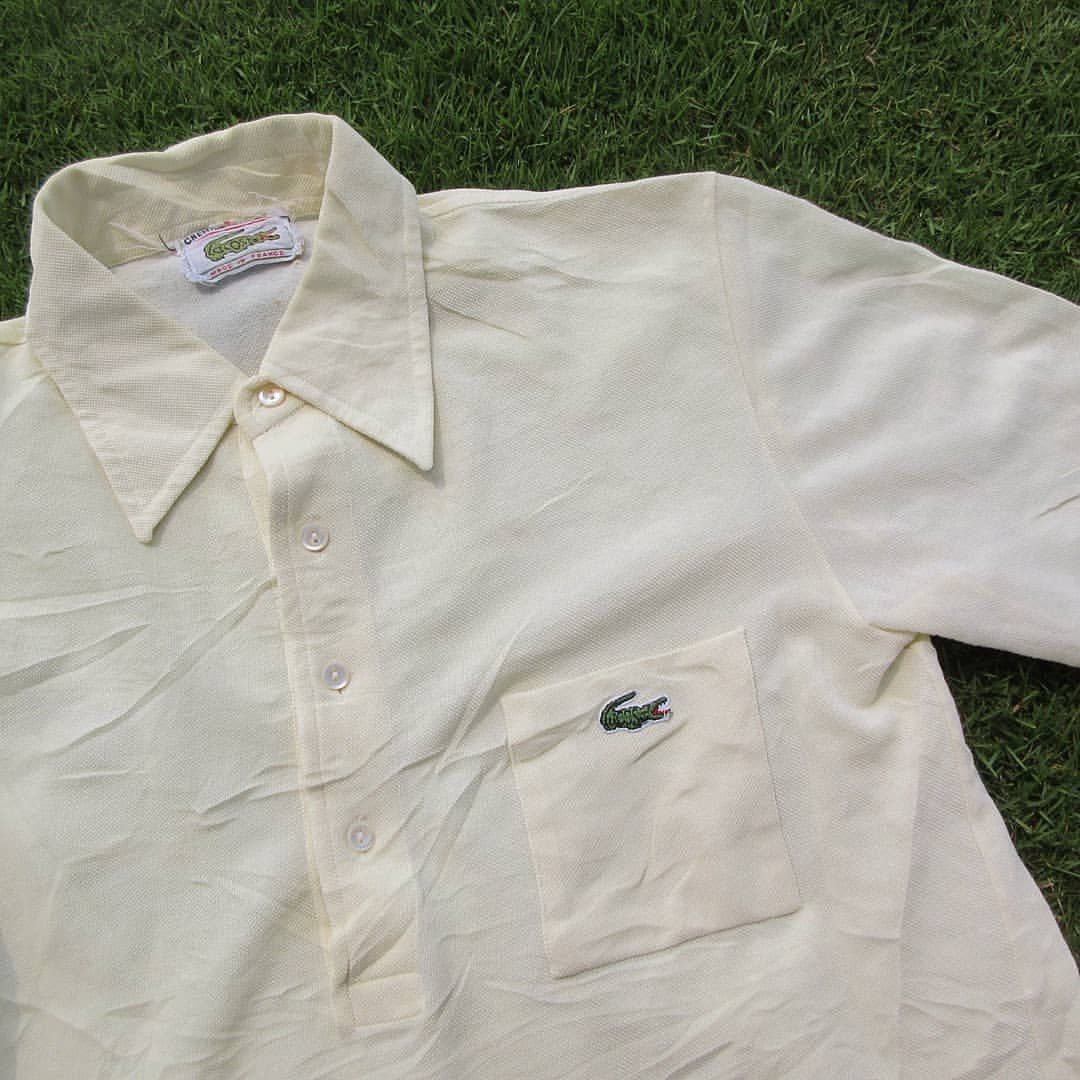 Designer × Lacoste × Vintage Vintage 60s Lacoste polo shirt Dagger Colar A French Polo Size US M / EU 48-50 / 2 - 1 Thumbnail