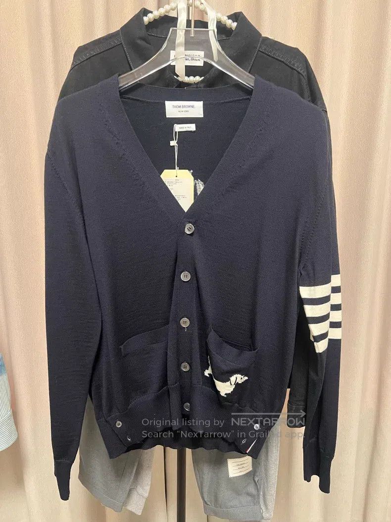 Thom Browne Thom Browne Lobster Open-Cardigan Size US L / EU 52-54 / 3 - 1 Thumbnail