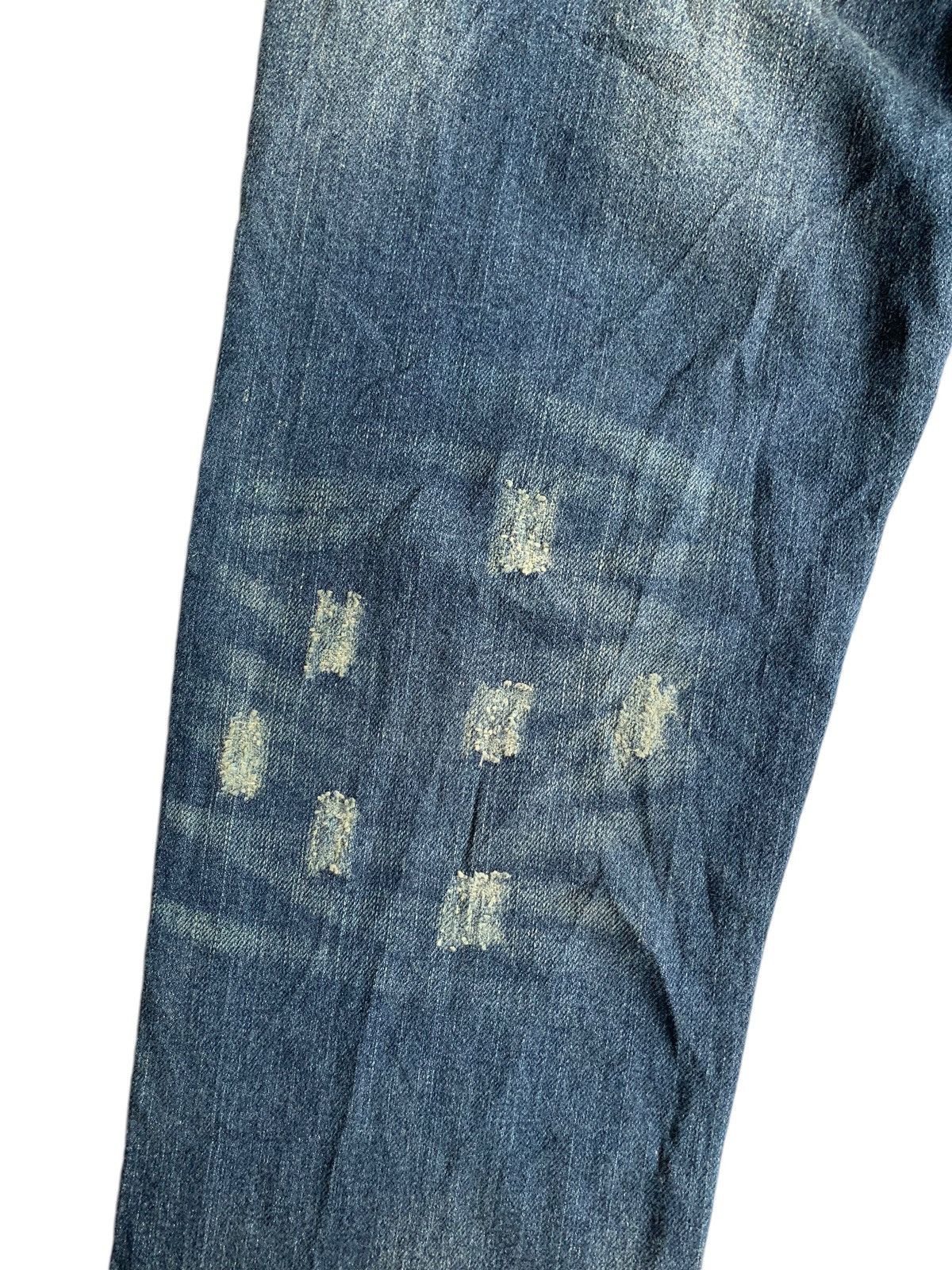 G-Star × Jean G-STAR RAW 3301 RARE DESIGN DISTRESSED DENIM Size US 33 - 19 Thumbnail