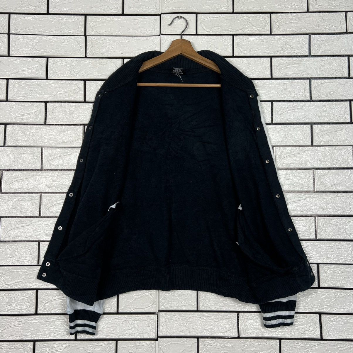 Felix MOONEYES Felix The Cat Big Logo Varsity Jacket #4286-C195 Size US M / EU 48-50 / 2 - 15 Thumbnail