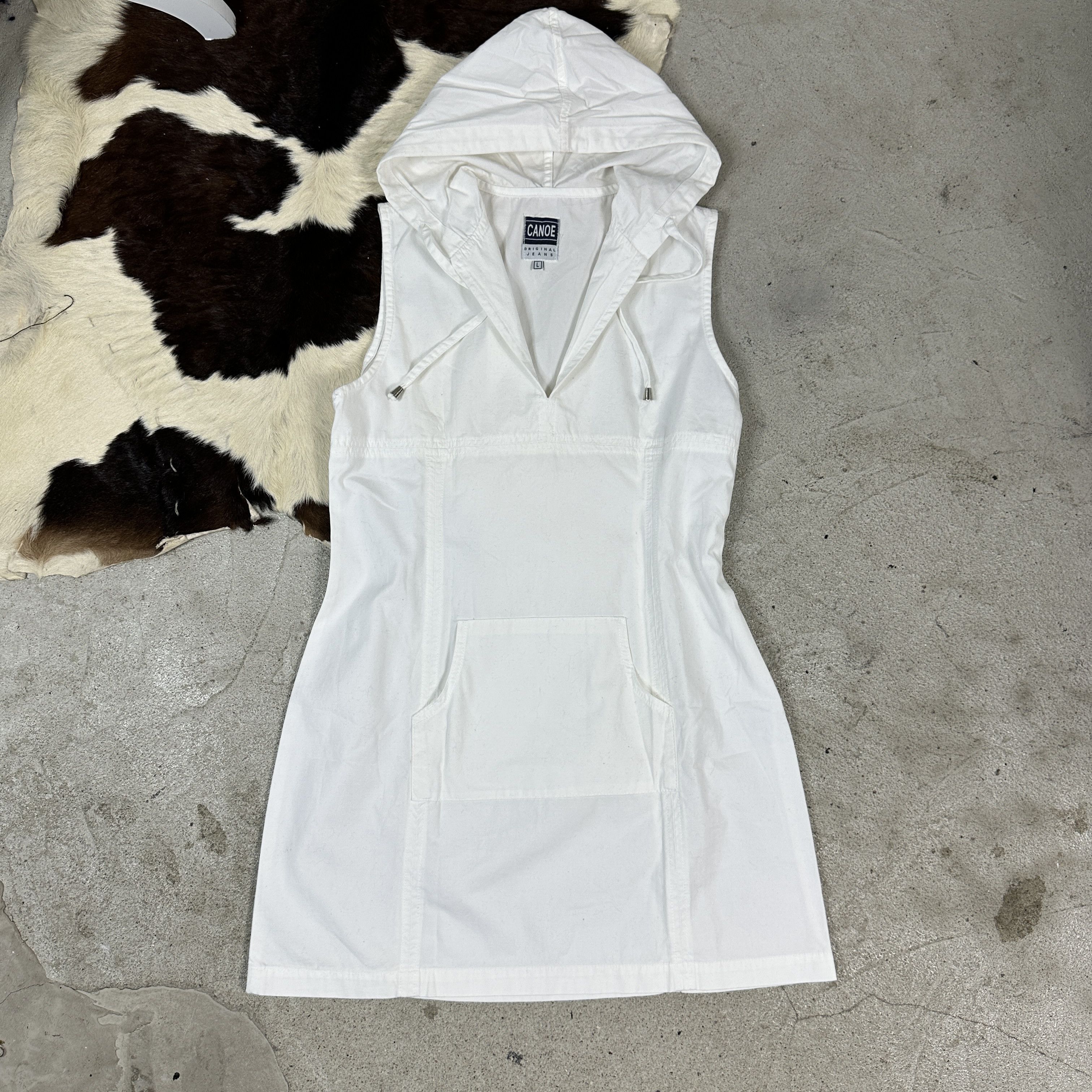 Vintage Vintage Avant Garde Casual Streetwear Preppy Hoodie Dress Size L / US 10 / IT 46 - 5 Thumbnail