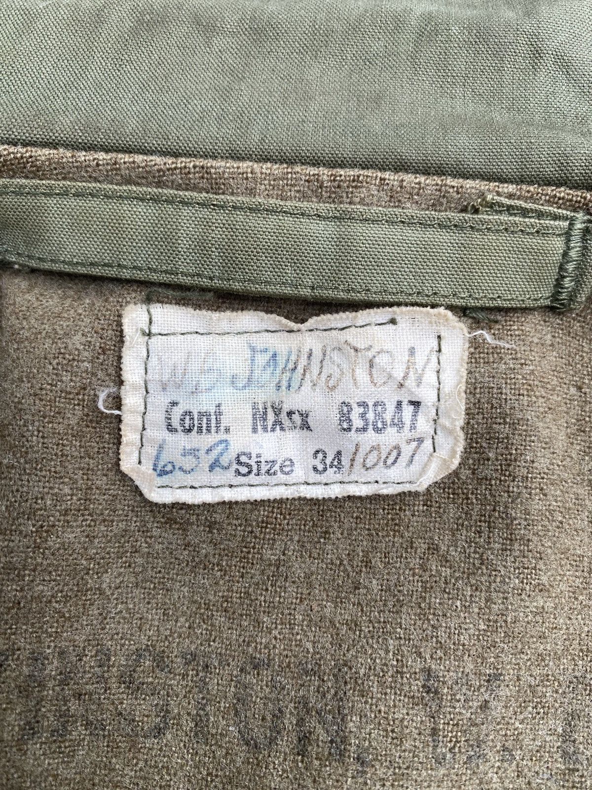 Vintage USN 1944 Field Jacket WW2 N-4 Deck Jacket Size US M / EU 48-50 / 2 - 21 Thumbnail