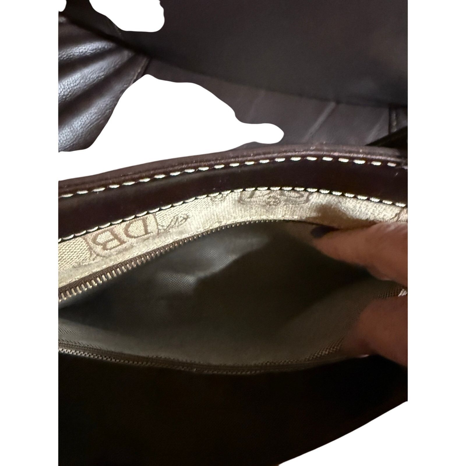 Dooney & Bourke Dooney & Bourke Monogram Tote Shoulder Bag w Coin PurLeather Size ONE SIZE - 6 Thumbnail