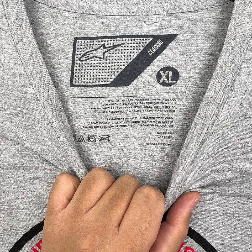 Alpinestars Alpinestars Shirt Men Racing Short Sleeve Crew Neck New XL Size US XL / EU 56 / 4 - 3 Thumbnail